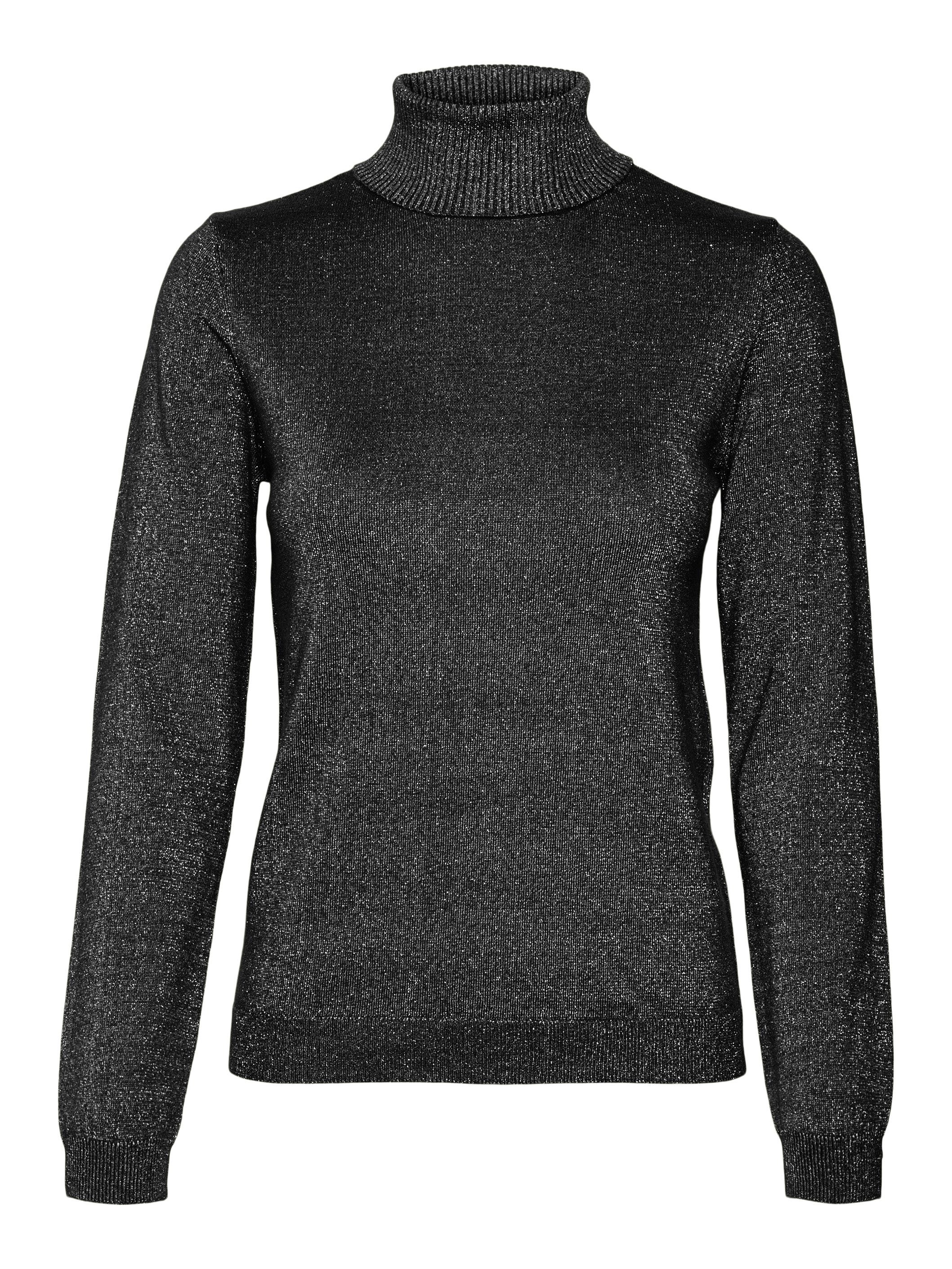 Vero Moda Coltrui VMHAPPYSHINE LS ROLLNECK PULLOVER BOO