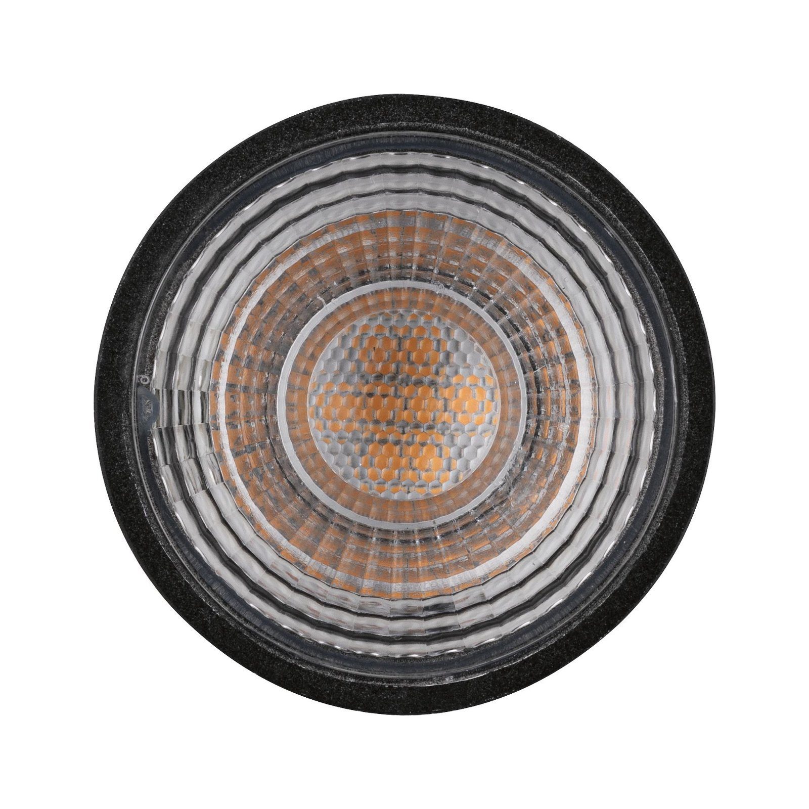 Paulmann Led-verlichting Standaard 230V LED Reflector 460lm 7W 2700K Zwart mat (1 stuk)
