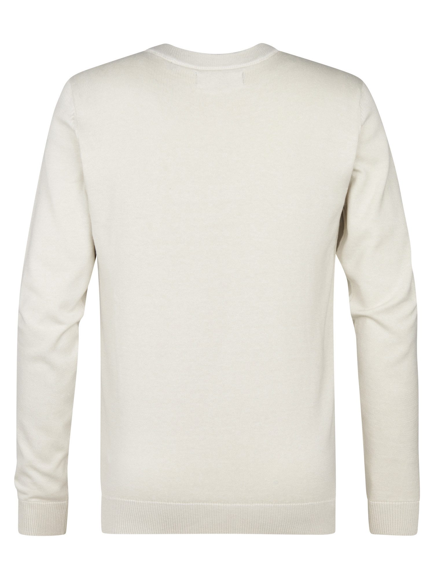 Petrol Industries Trui met V-hals V-Neck Basi Materiaalmix met katoenpercentage