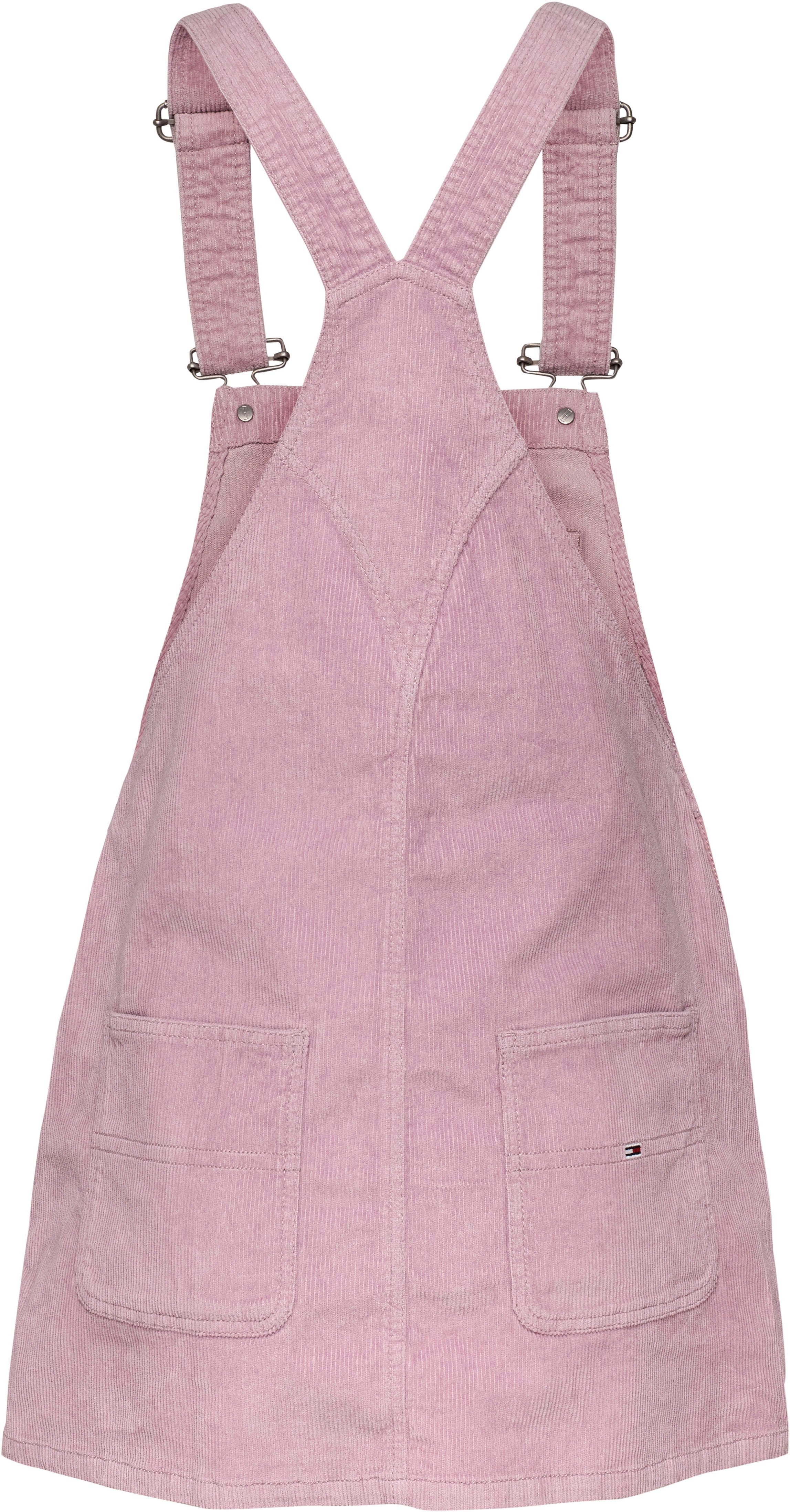 TOMMY JEANS Salopetjurk TJW WASH CORD DUNGAREE DRESS EXT