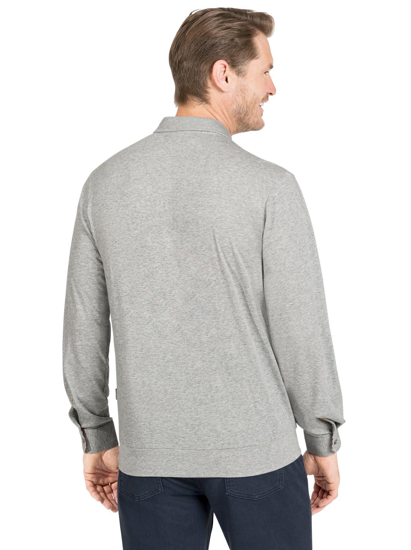 Hajo Poloshirt met lange mouwen (1-delig)