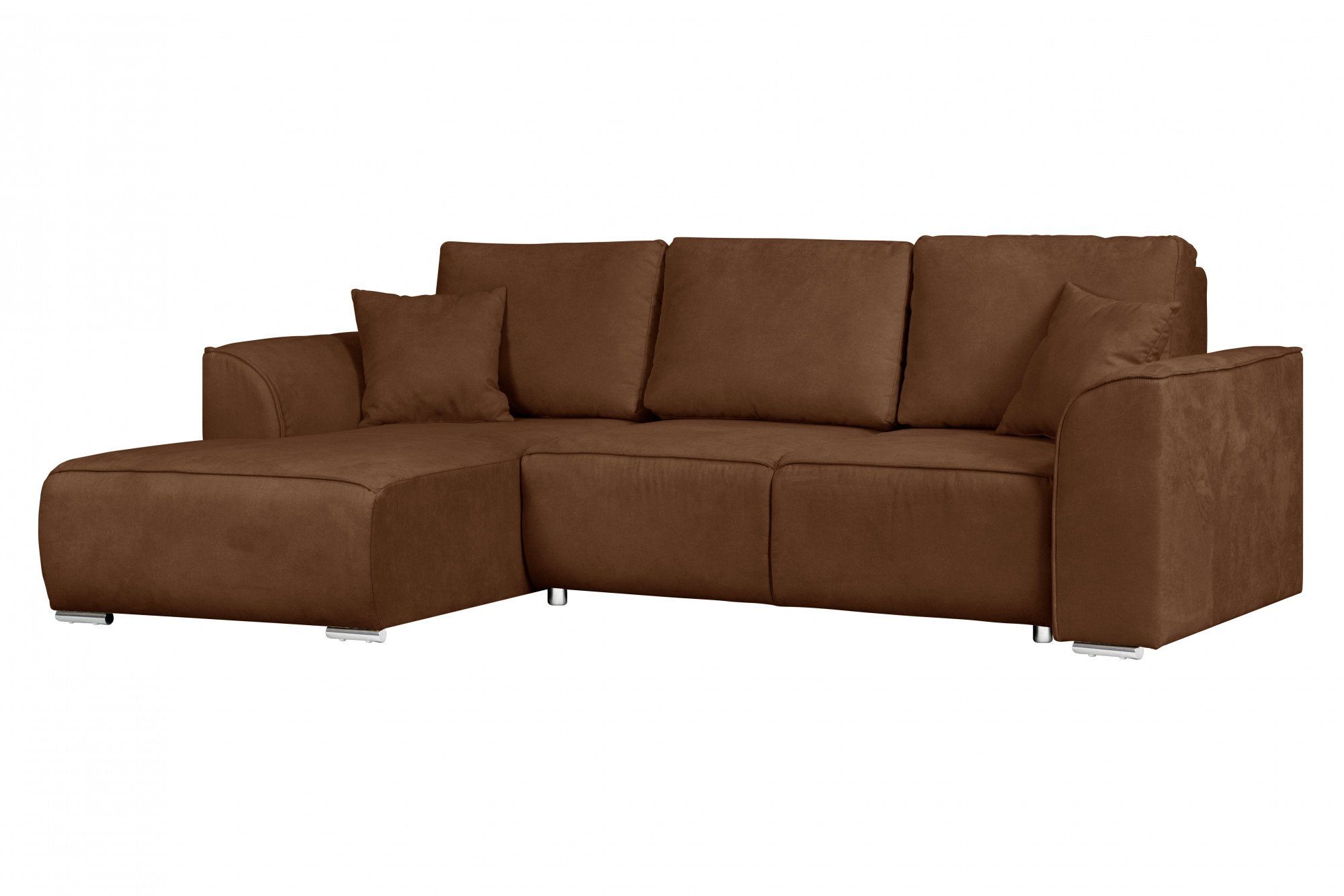 INOSIGN Hoekbank BEATRICE optionele slaapbank met bedlade, B/D/H: 265/170/86 cm