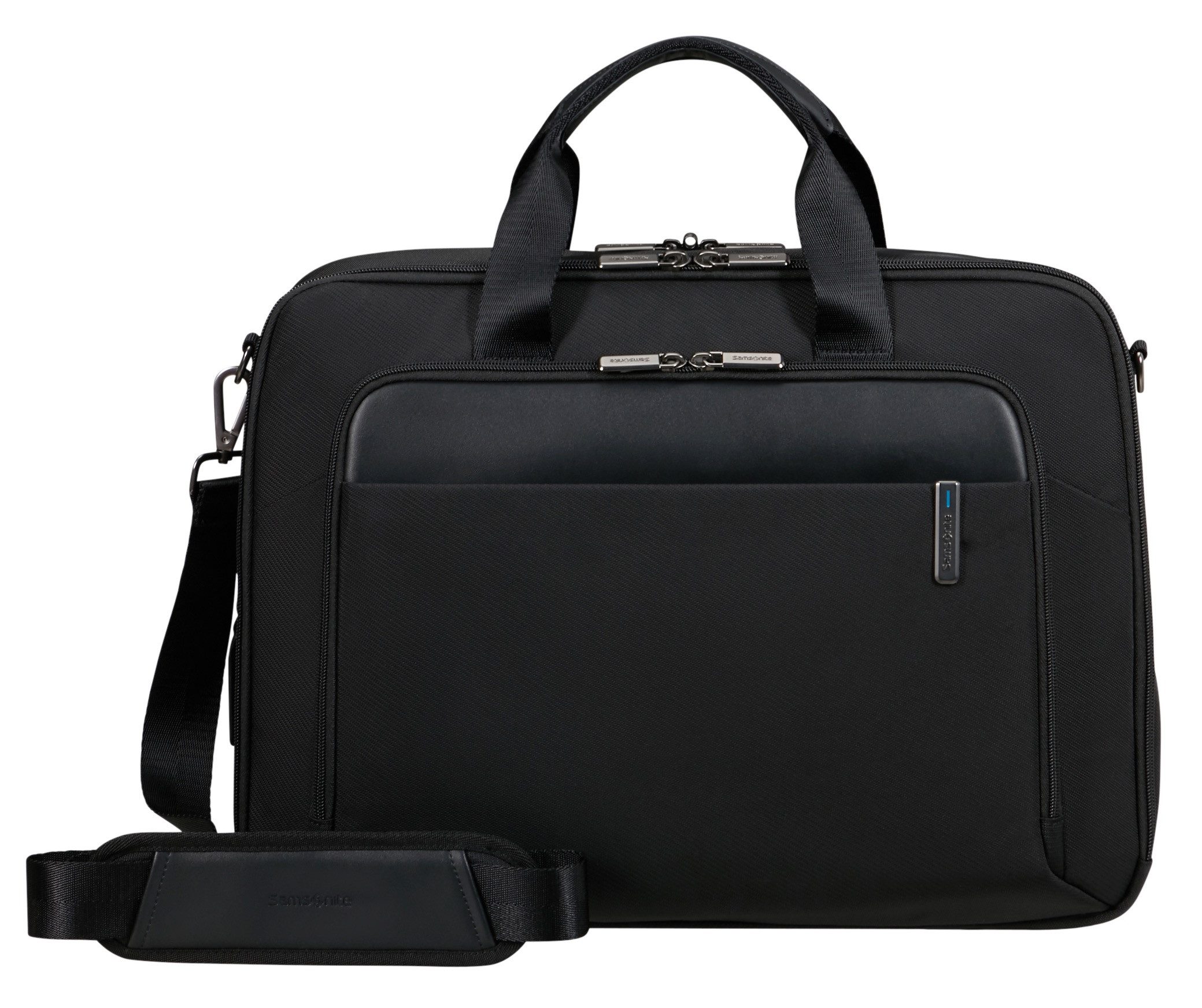 Samsonite Aktetas EVOSIGHT 17,3'' Zakelijke tas trolley bevestigingssysteem unisex aktetassen & laptoptassen zwart