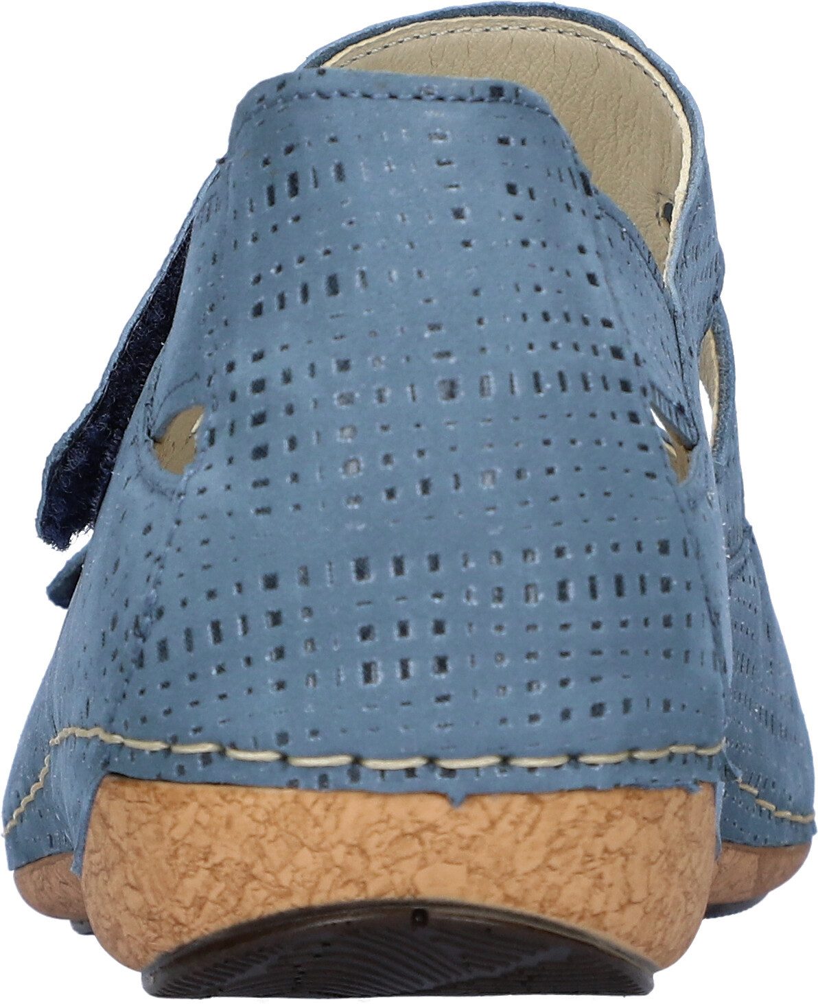 Waldläufer Sandalen HELIETT , wedge-sandaal, zomerschoen, comfort-schoen, klittenbandsluitingen, h-breedte