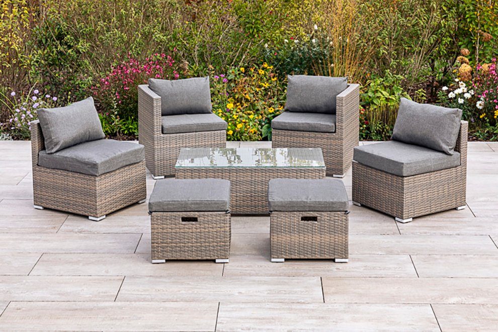 MERXX Tuinset Agira Multifunctionele lounge (6-delig)