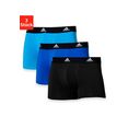 adidas sportswear boxershort met contrastkleurige details (3 stuks) multicolor