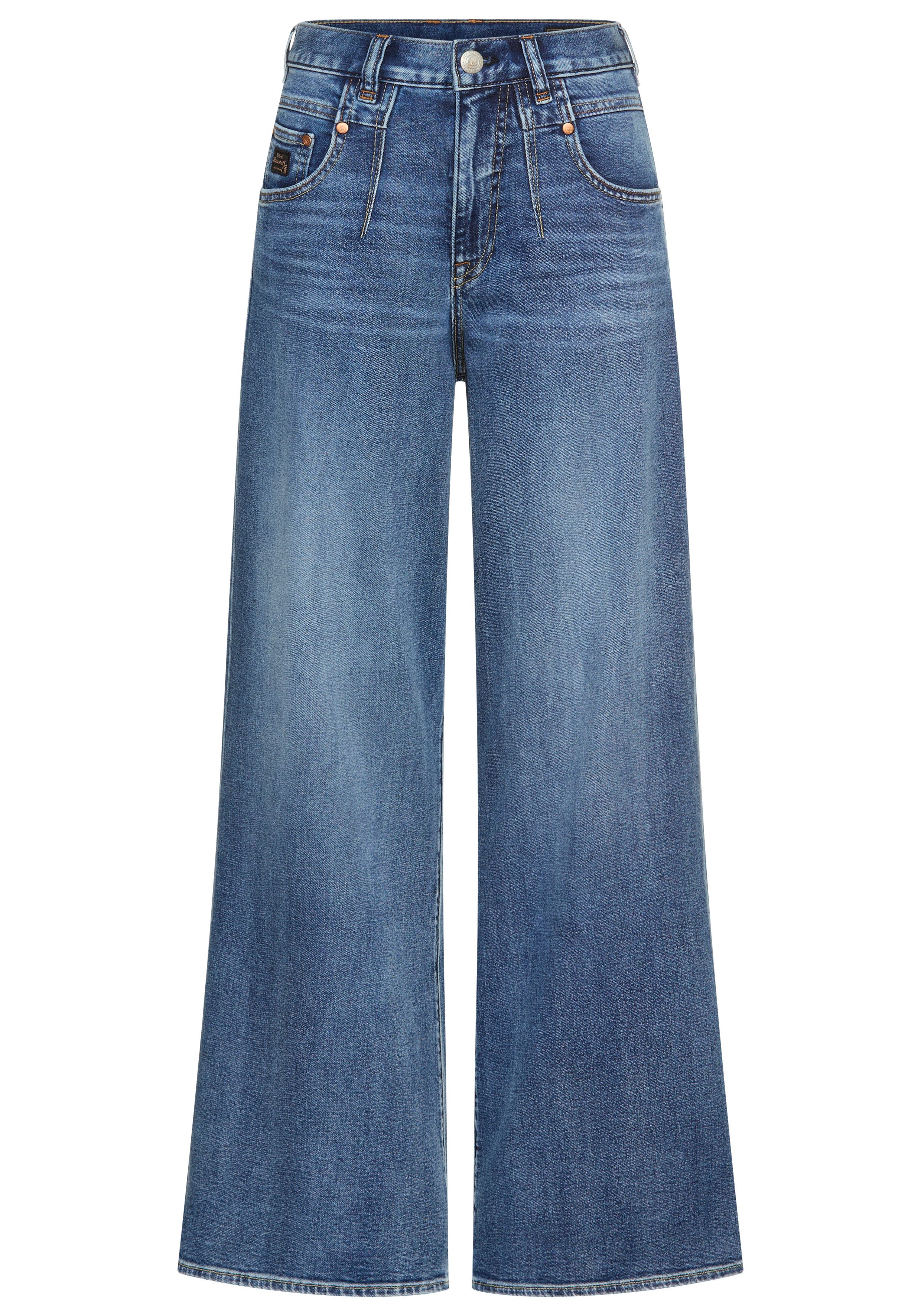 Herrlicher 5-pocket jeans Brooke Wide Denim Comfort
