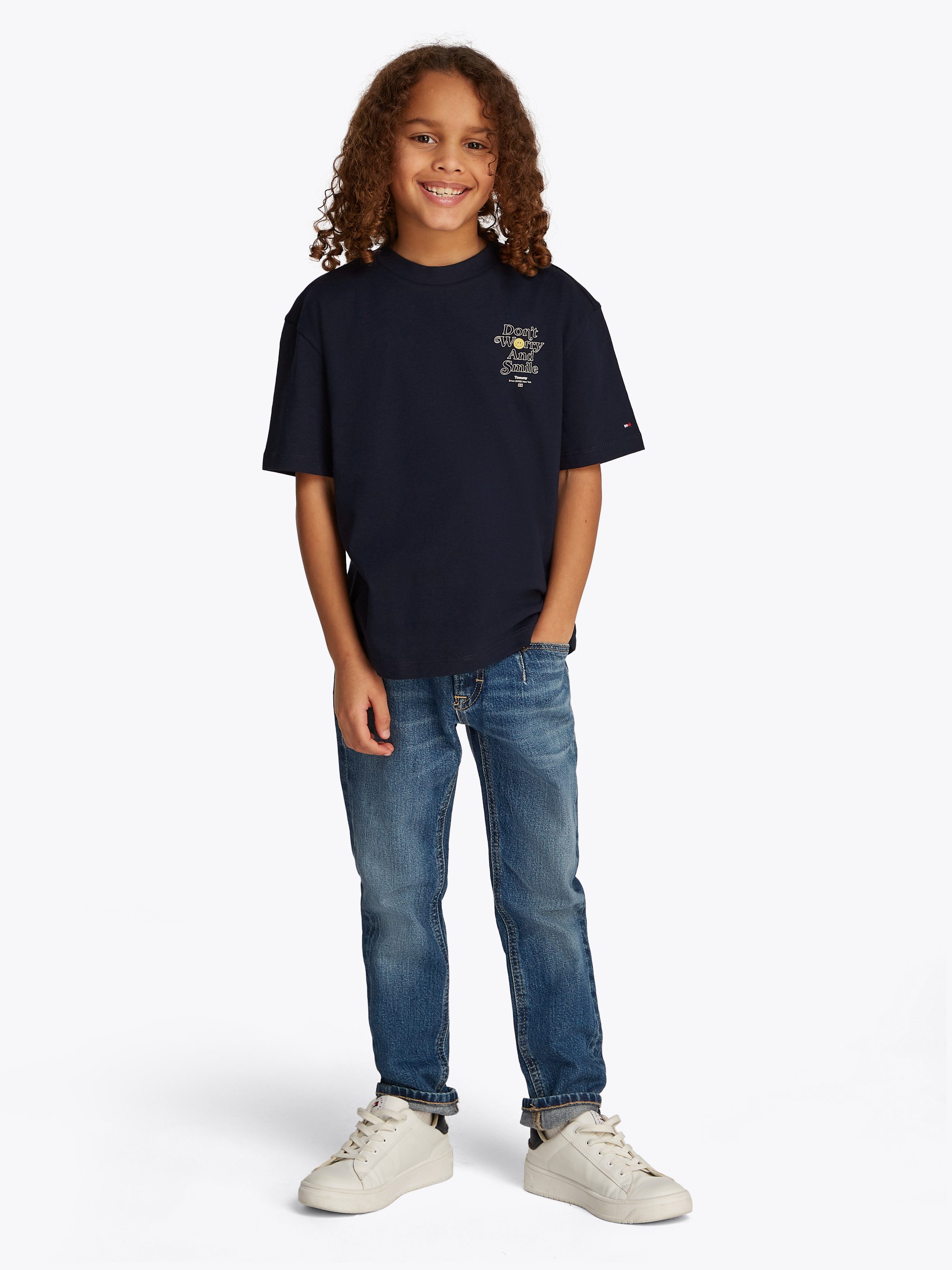 Tommy Hilfiger T-shirt FUN GRAPHIC TEE SS met grafische print