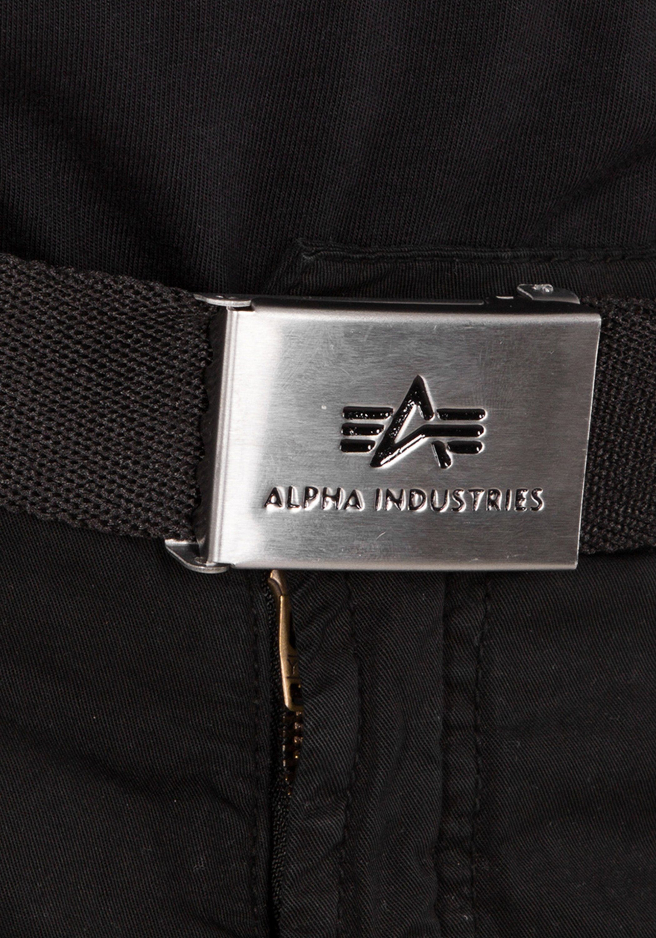 Alpha Industries Leren riem Alpha Industries Accessoires - Belts Big A Belt