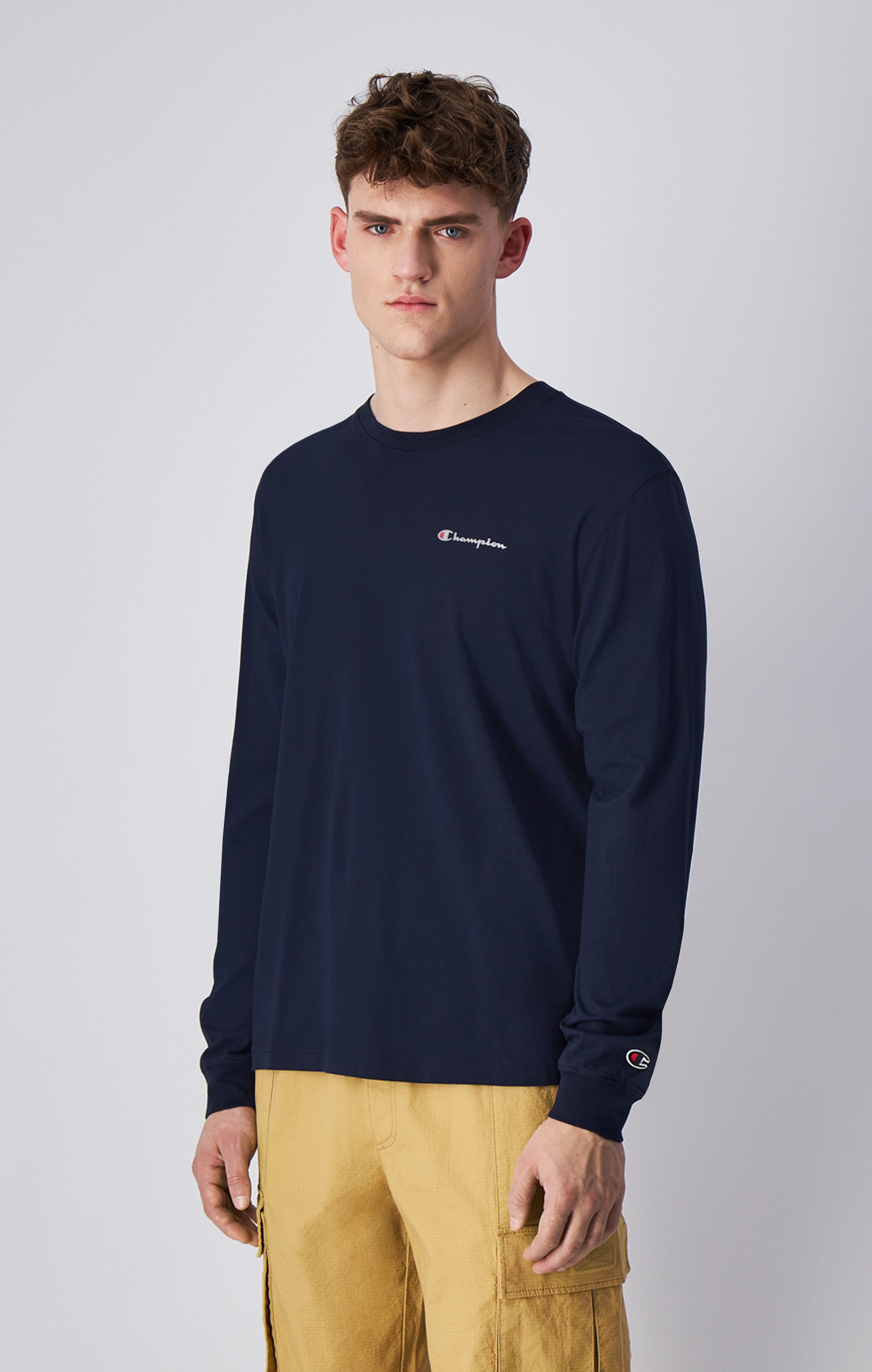 Champion Shirt met lange mouwen Crewneck Long Sleeve T-Shirt