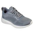 skechers sneakers bobs squad - tough talk in tricot-look grijs