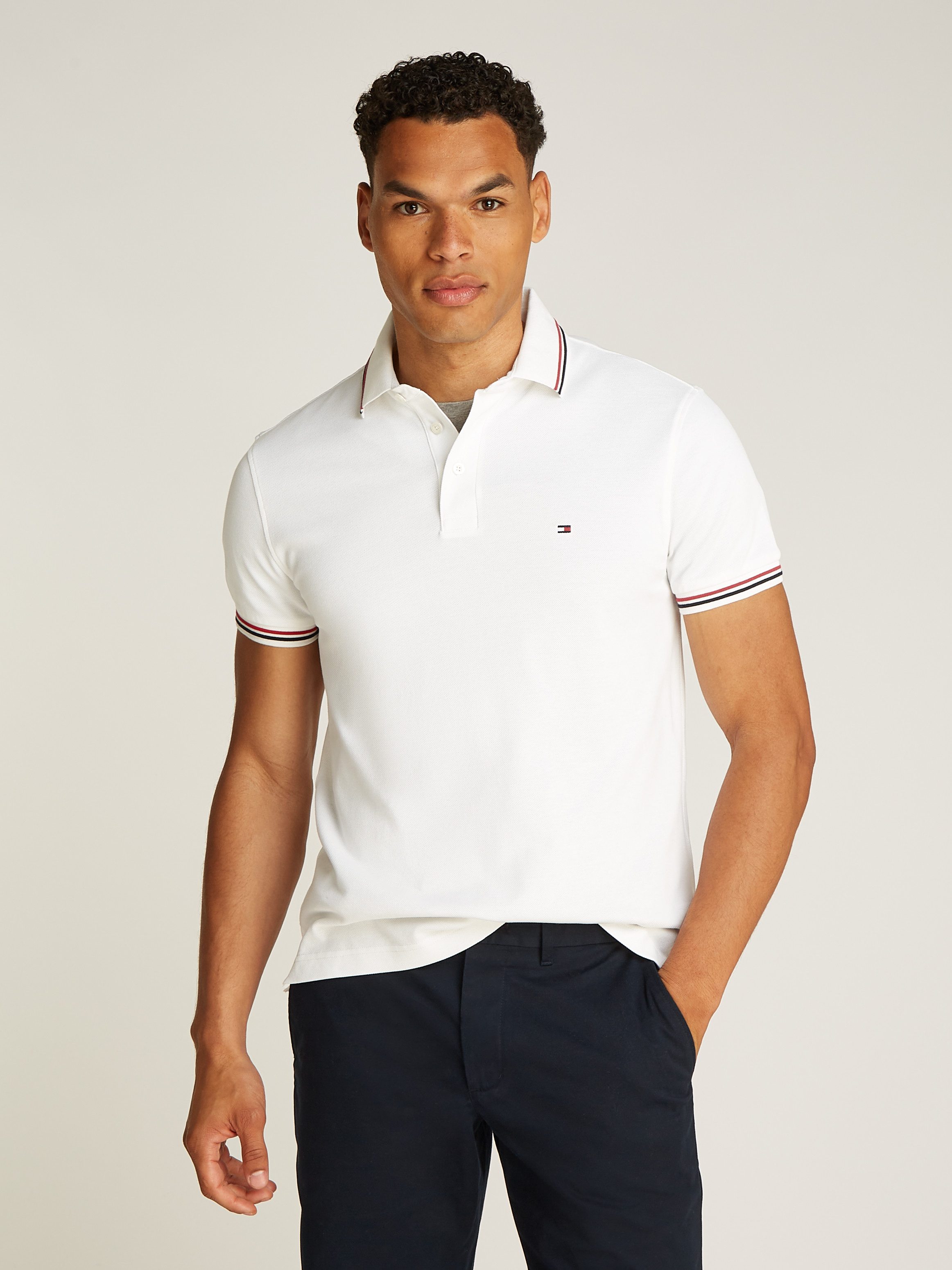 Tommy Hilfiger Poloshirt TIPPED SLIM FIT POLO