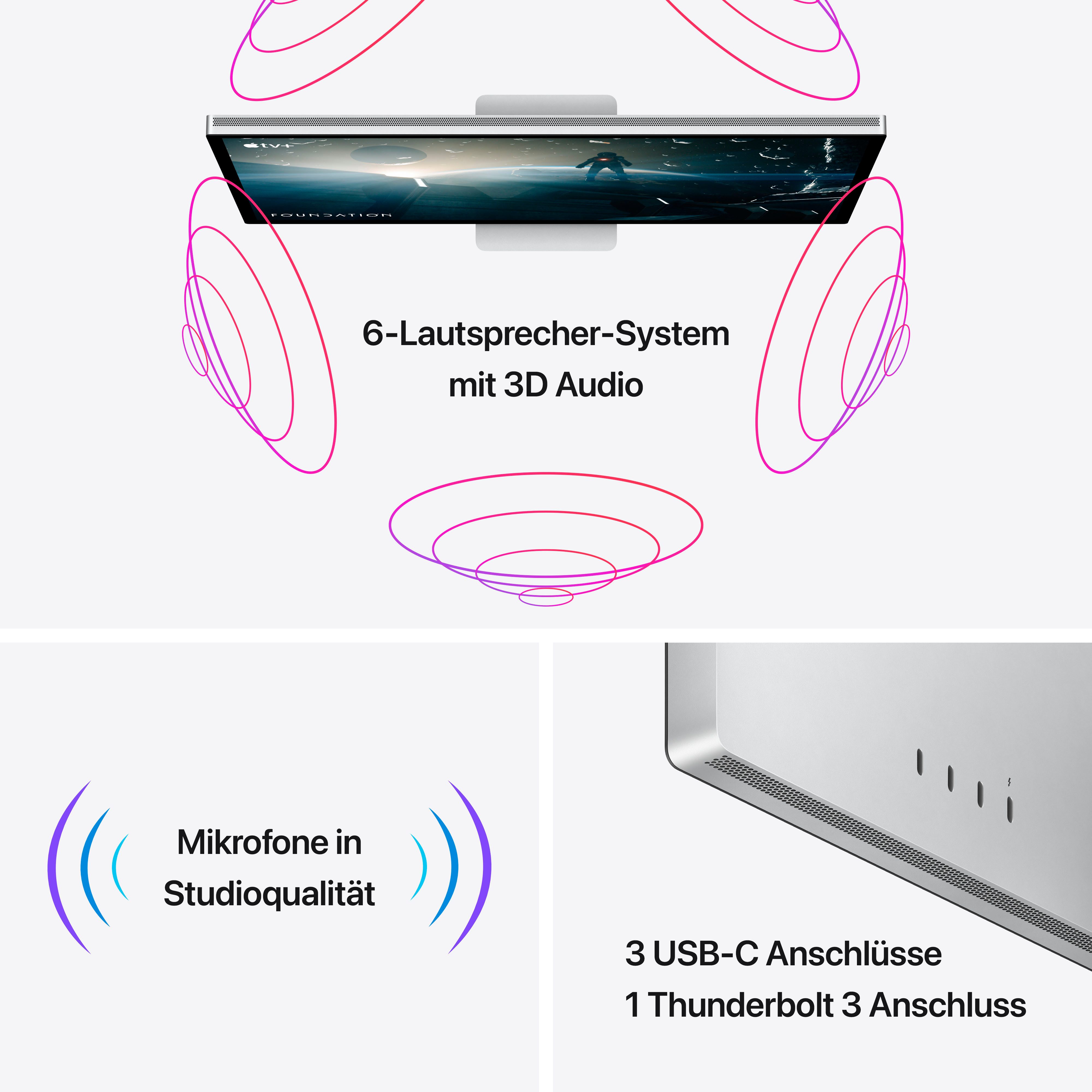 Apple Ledscherm Studio Display, 68,3 cm / 27", 5K