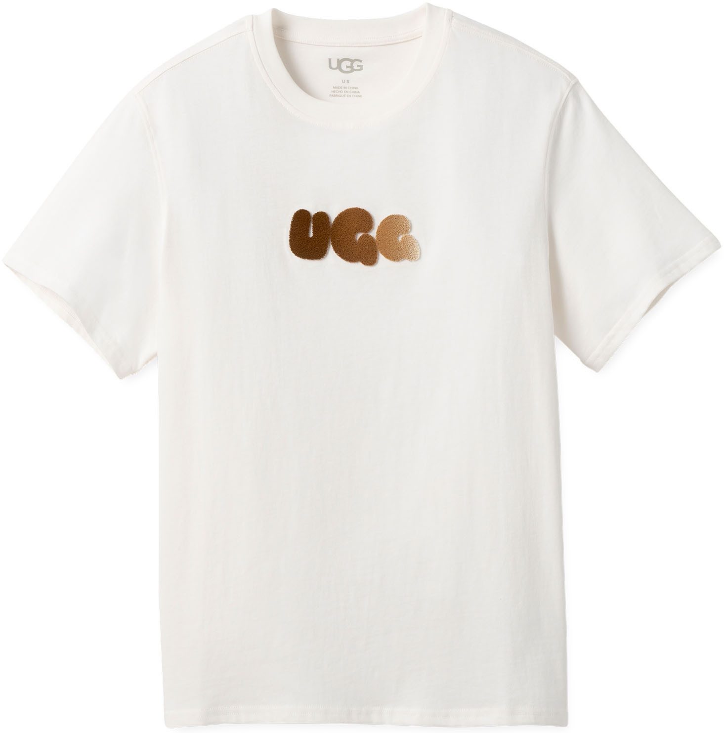 UGG T-shirt Bubble Logo Tee Met een ronde hals