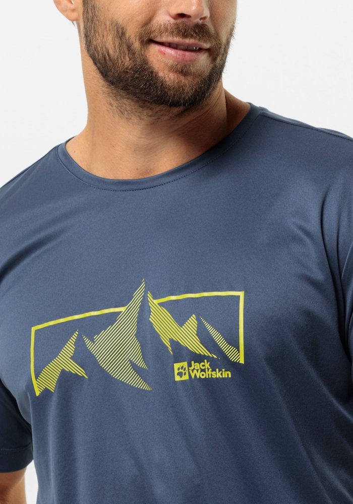 Jack Wolfskin T-shirt PEAK GRAPHIC T M