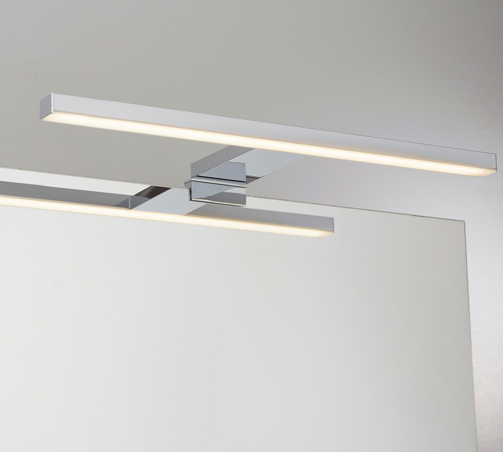 Loevschall Spiegellamp Lagan, Badkamerlamp, LED Spiegelverlichting Spiegellampen voor de badkamer, spiegelverlichting met schakelaar badkamerlampen