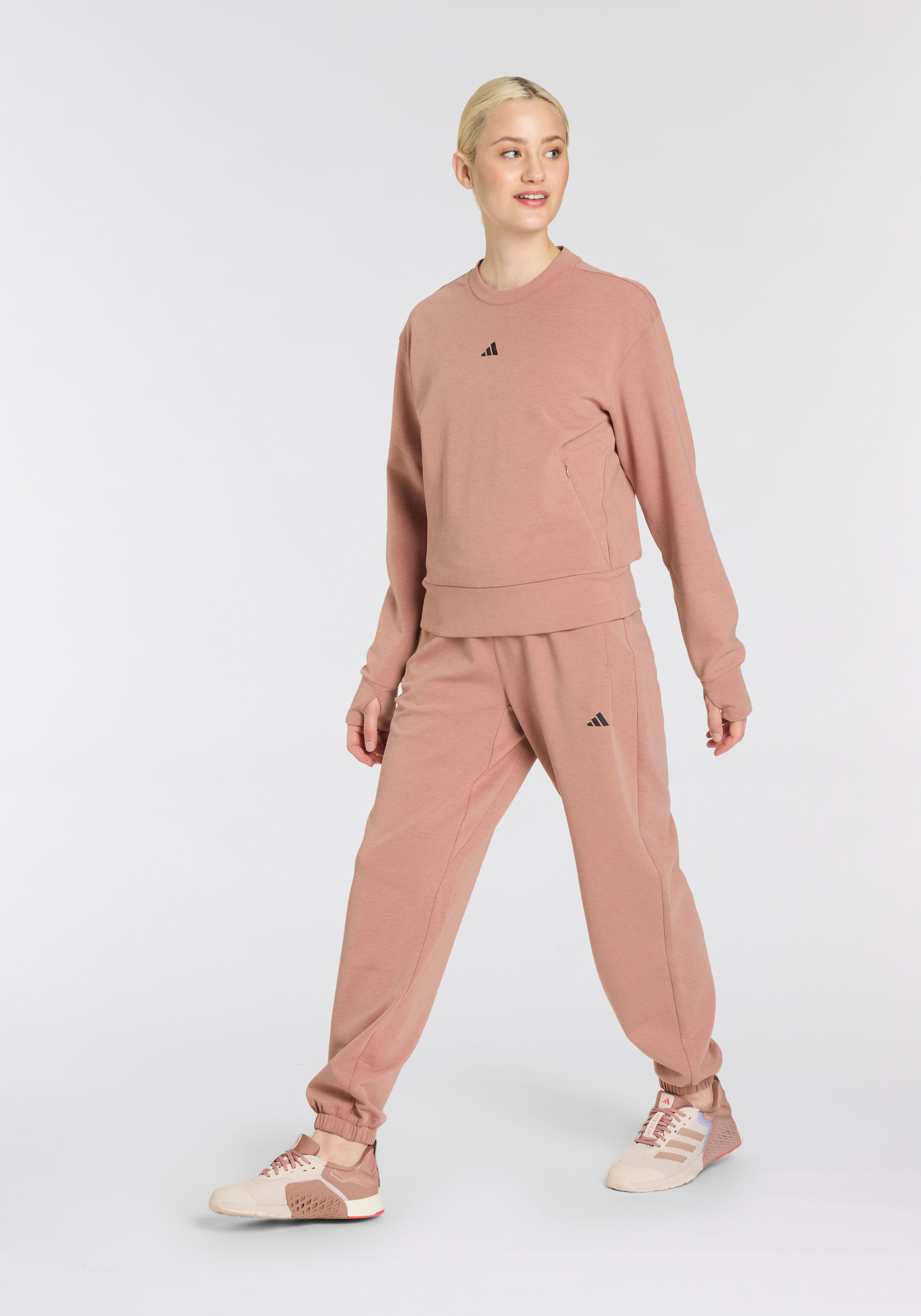 adidas Performance Sweatshirt D4T KNIT CREW