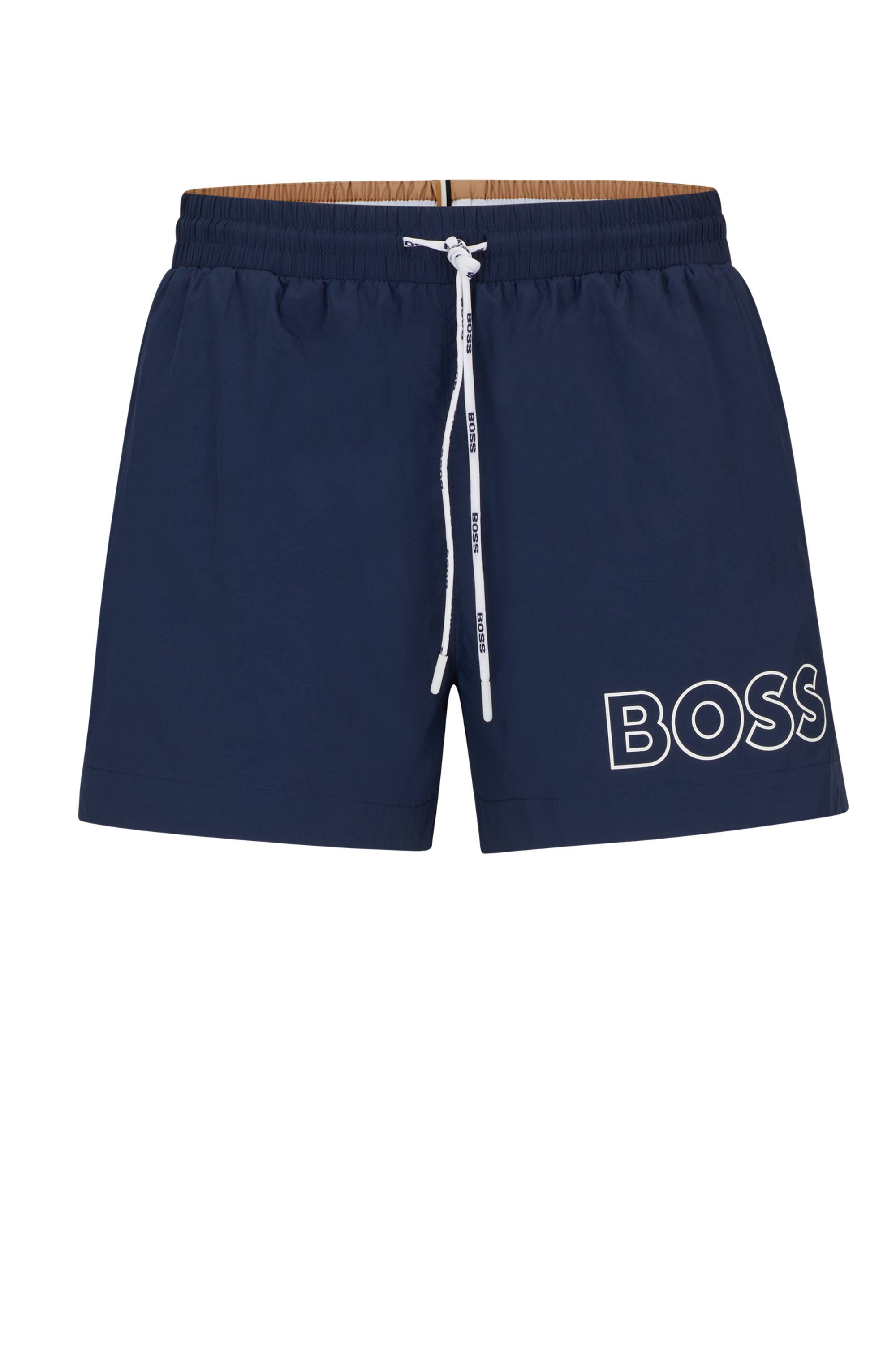 BOSS Zwemshort Mooneye 1022926 met elastische taille