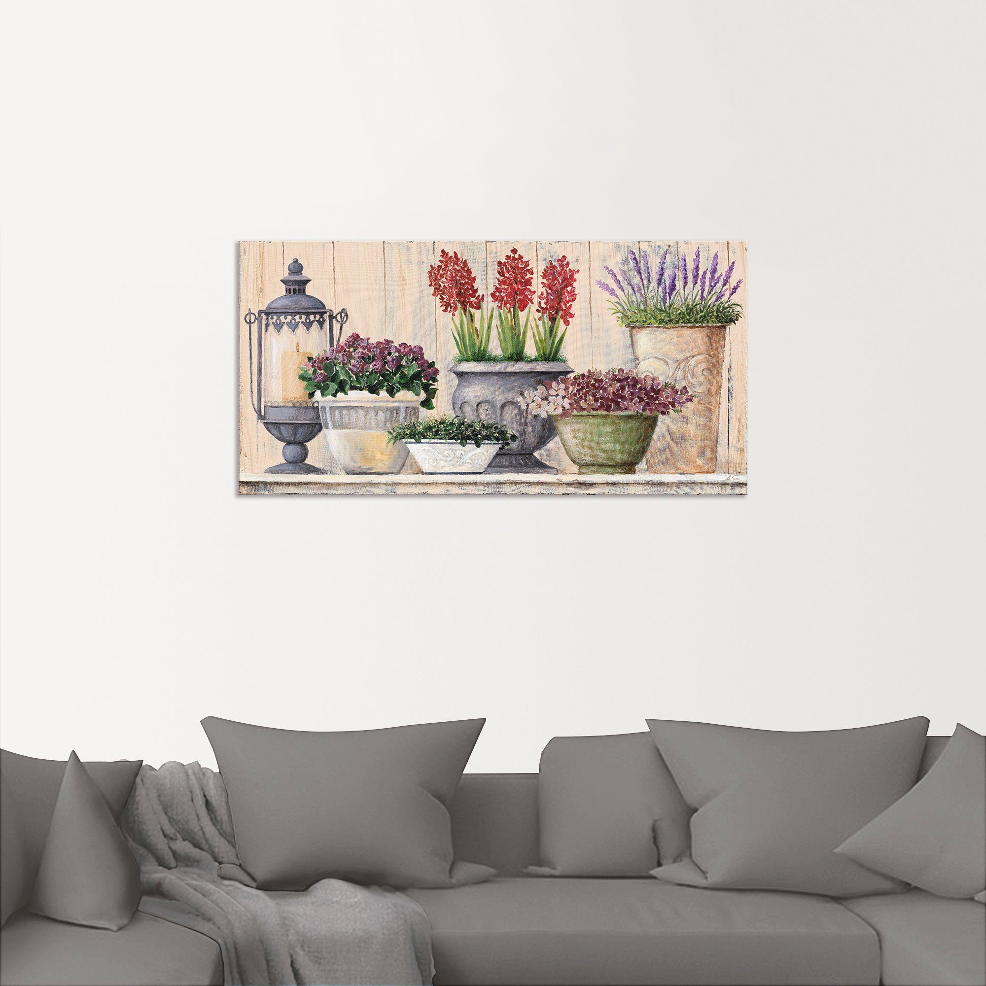 Artland Artprint Antieke compositie_licht als artprint van aluminium, artprint voor buiten, artprint op linnen in verschillende maten
