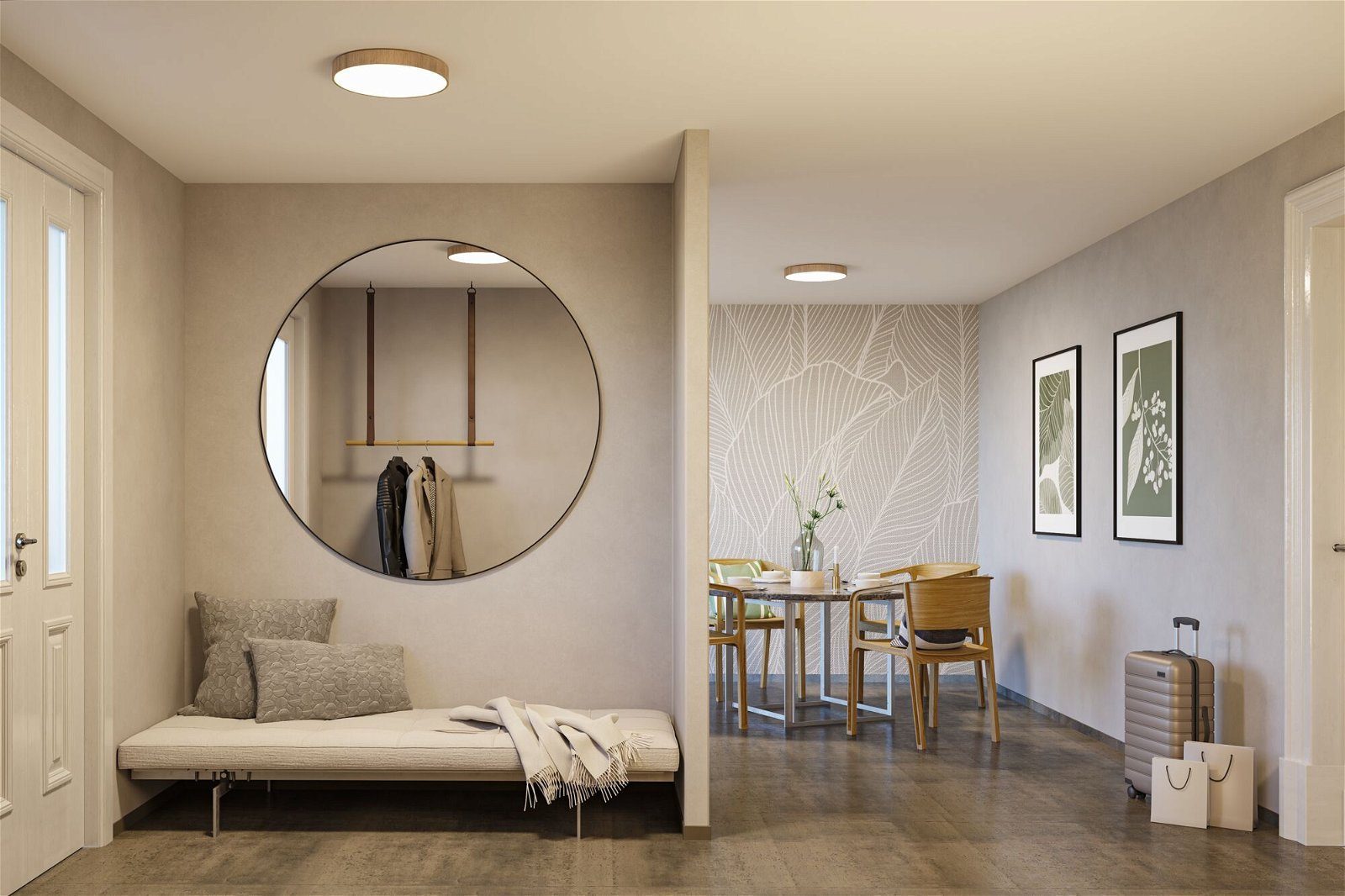 Paulmann Led-plafondlamp Selection Bathroom Tega IP44 24W 230V Kunststof