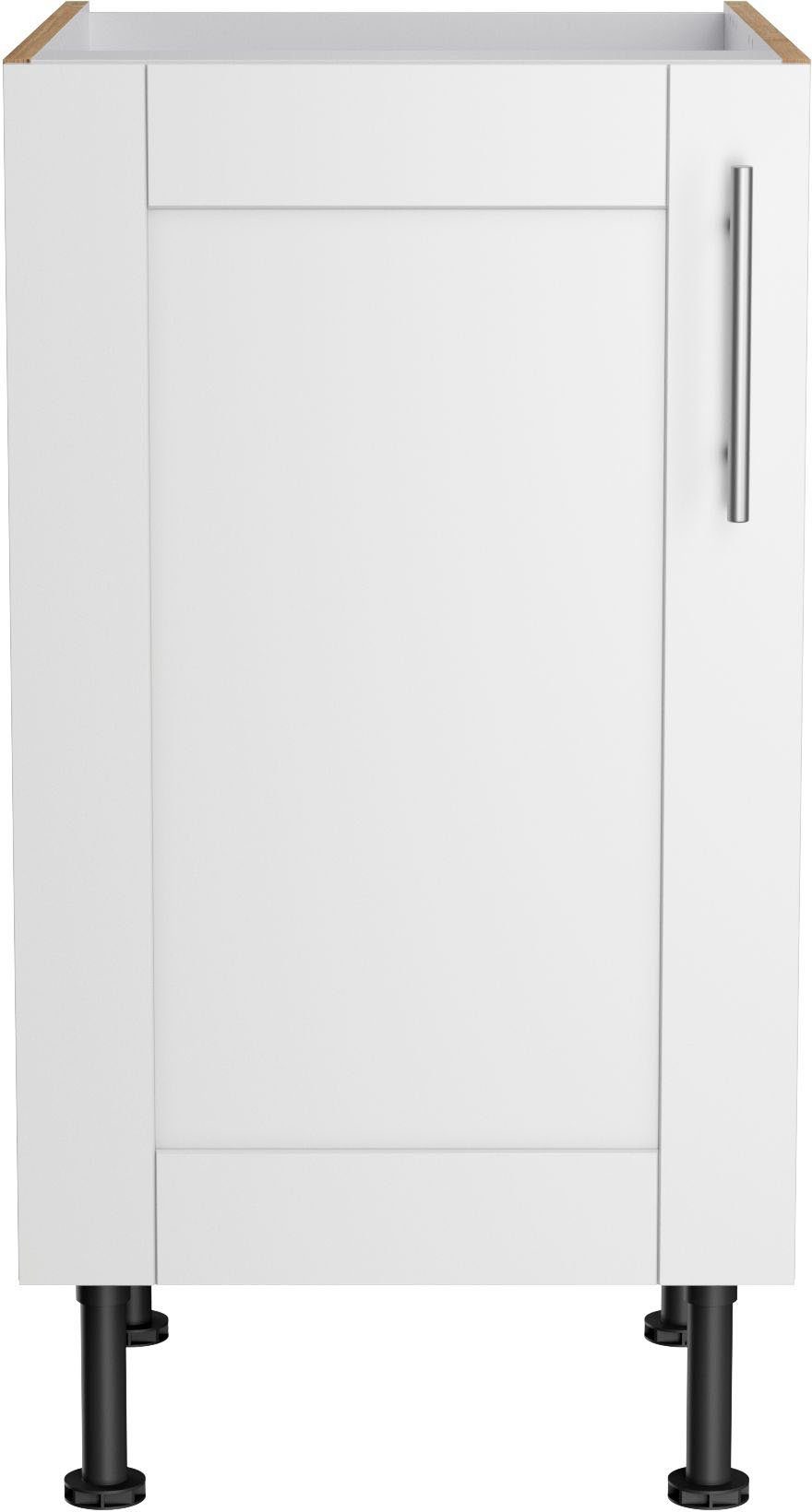OPTIFIT Gootsteenkast Ahus Breedte 35 cm gootsteenkasten wit