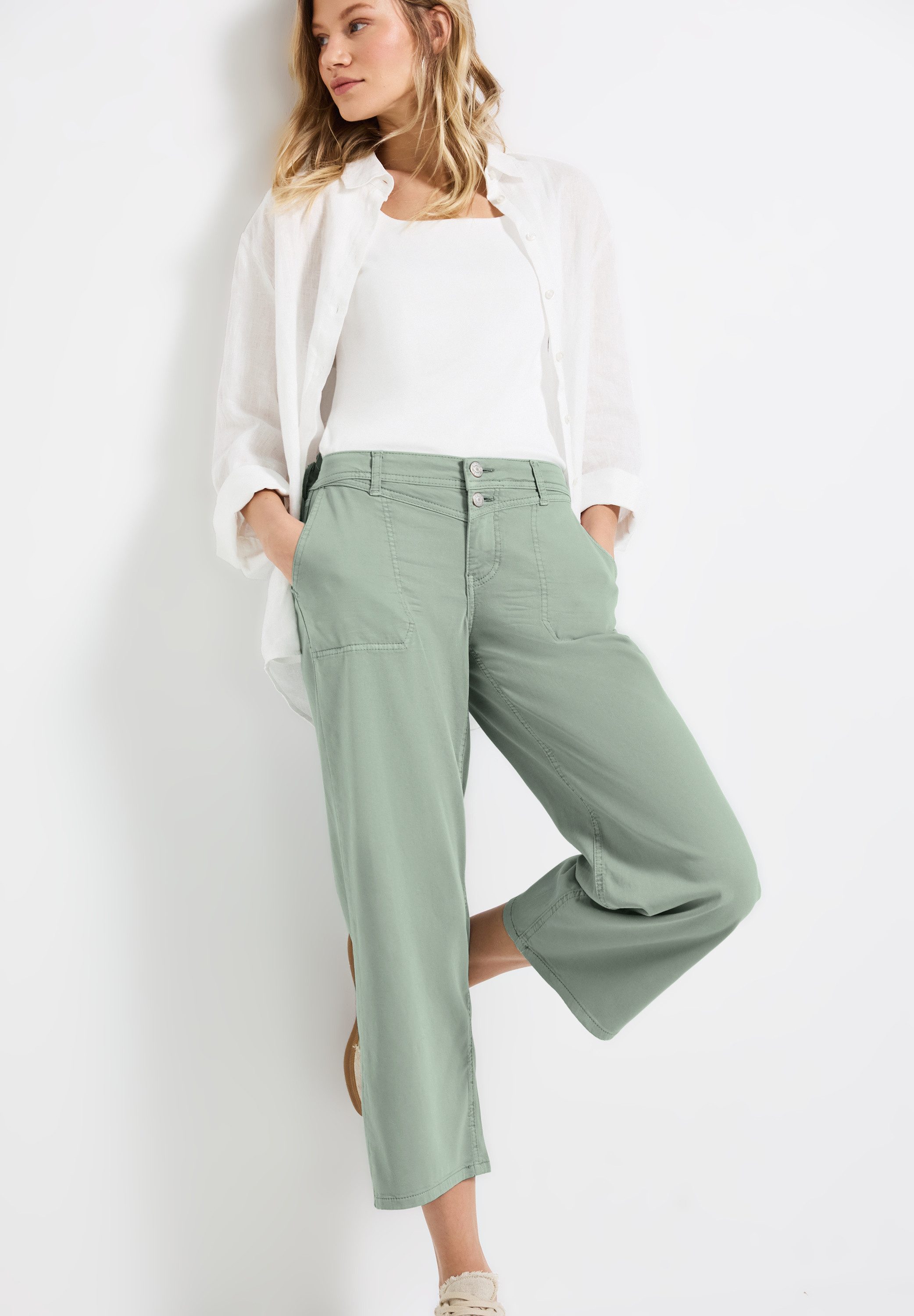 STREET ONE Wijde jeans in culotte-stijl