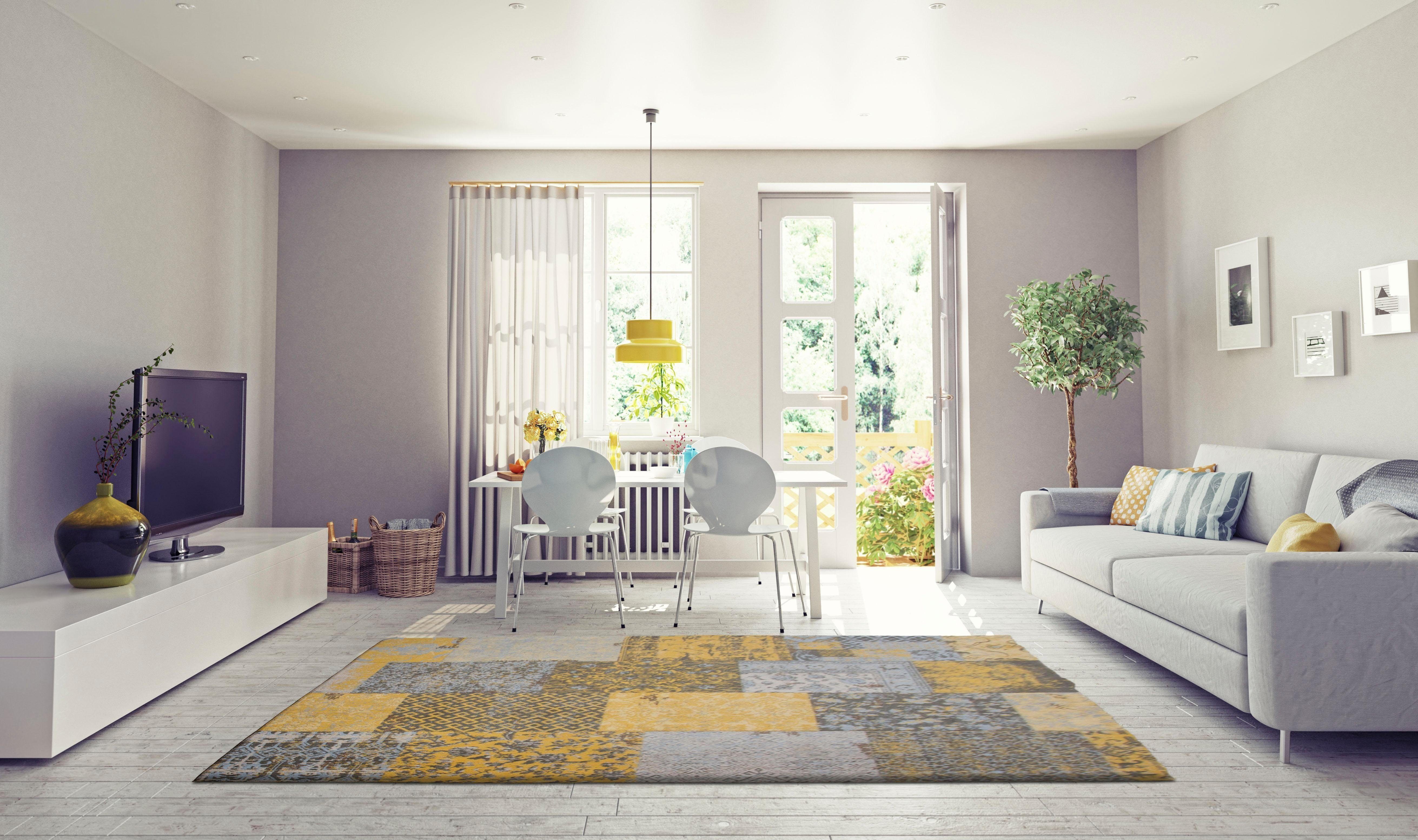 my home Vloerkleed Ella Vintage-design, woonkamer