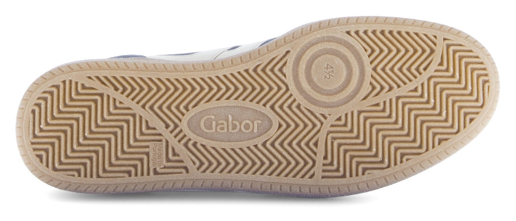 Gabor Plateausneakers , vrijetijdsschoen, halfschoen, veterschoen met gepolsterde schacht