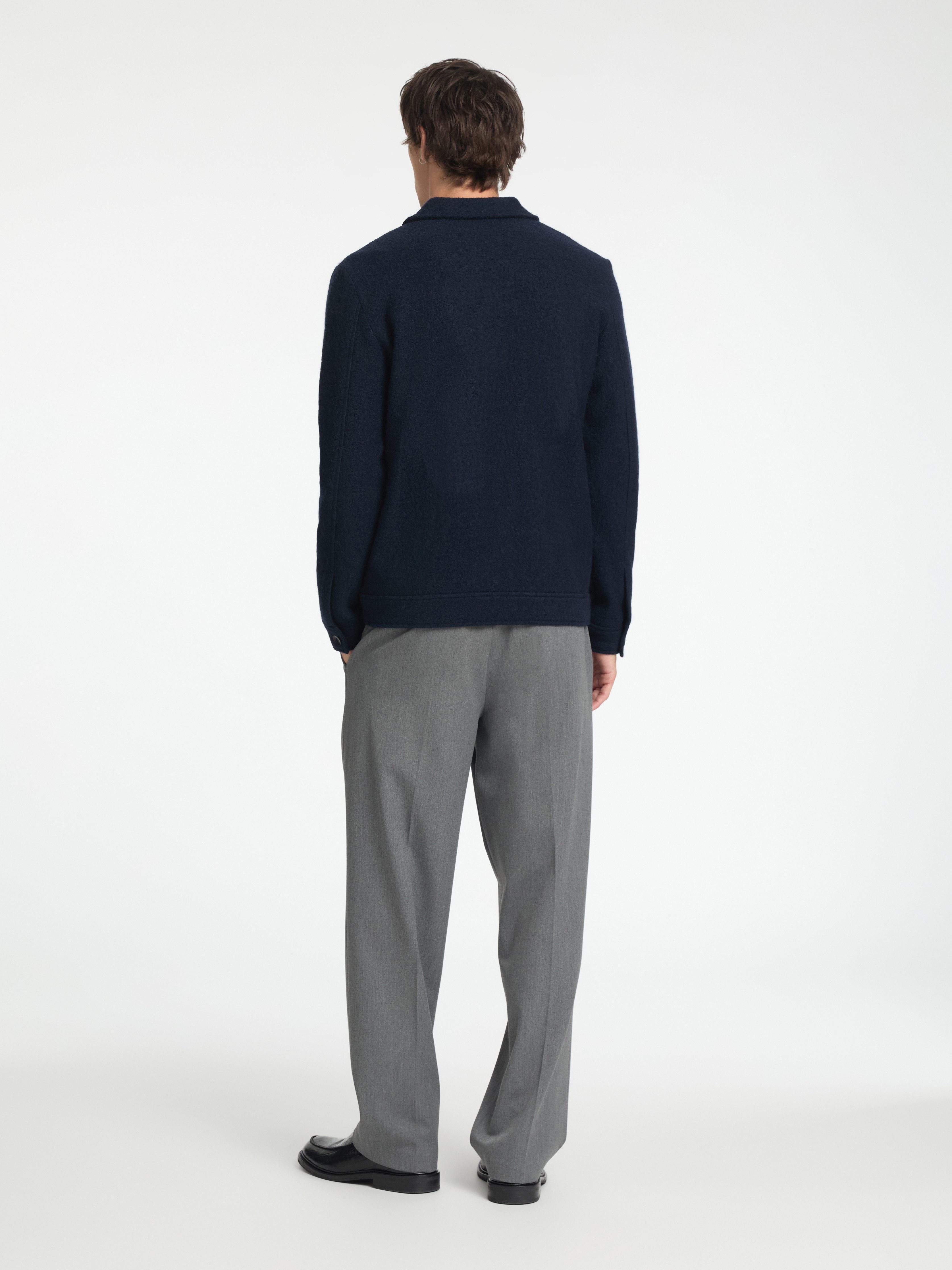 SELECTED HOMME Vest SLHNEALY LS KNIT SHIRT JACKET NOOS