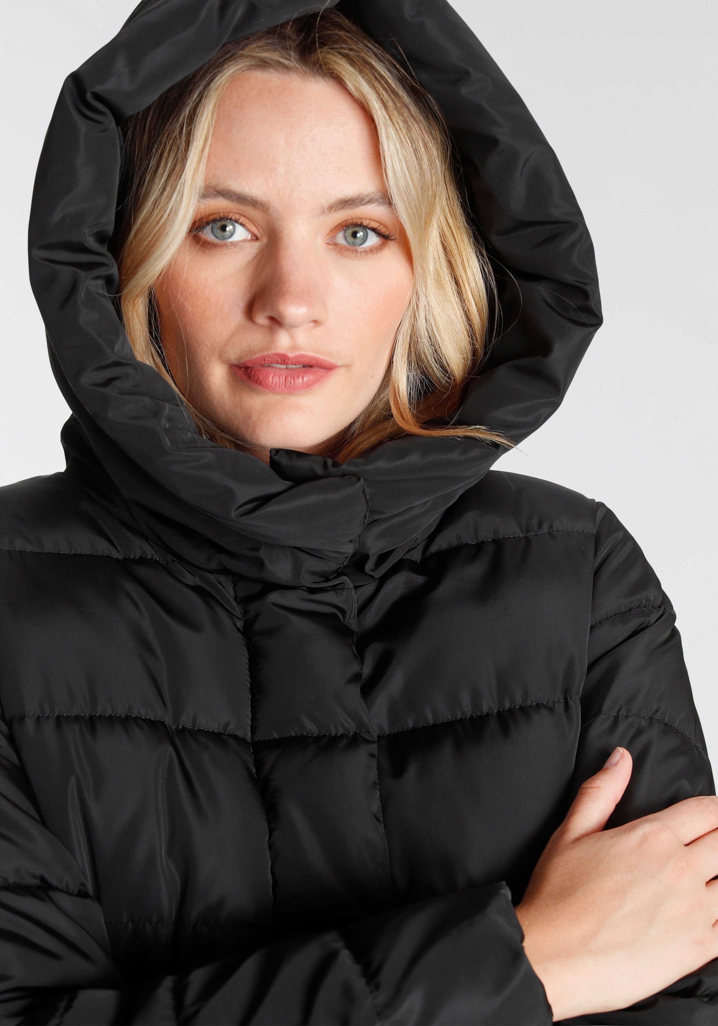 Only Gewatteerde jas ONLTINA PUFFER X LONG COAT OTW