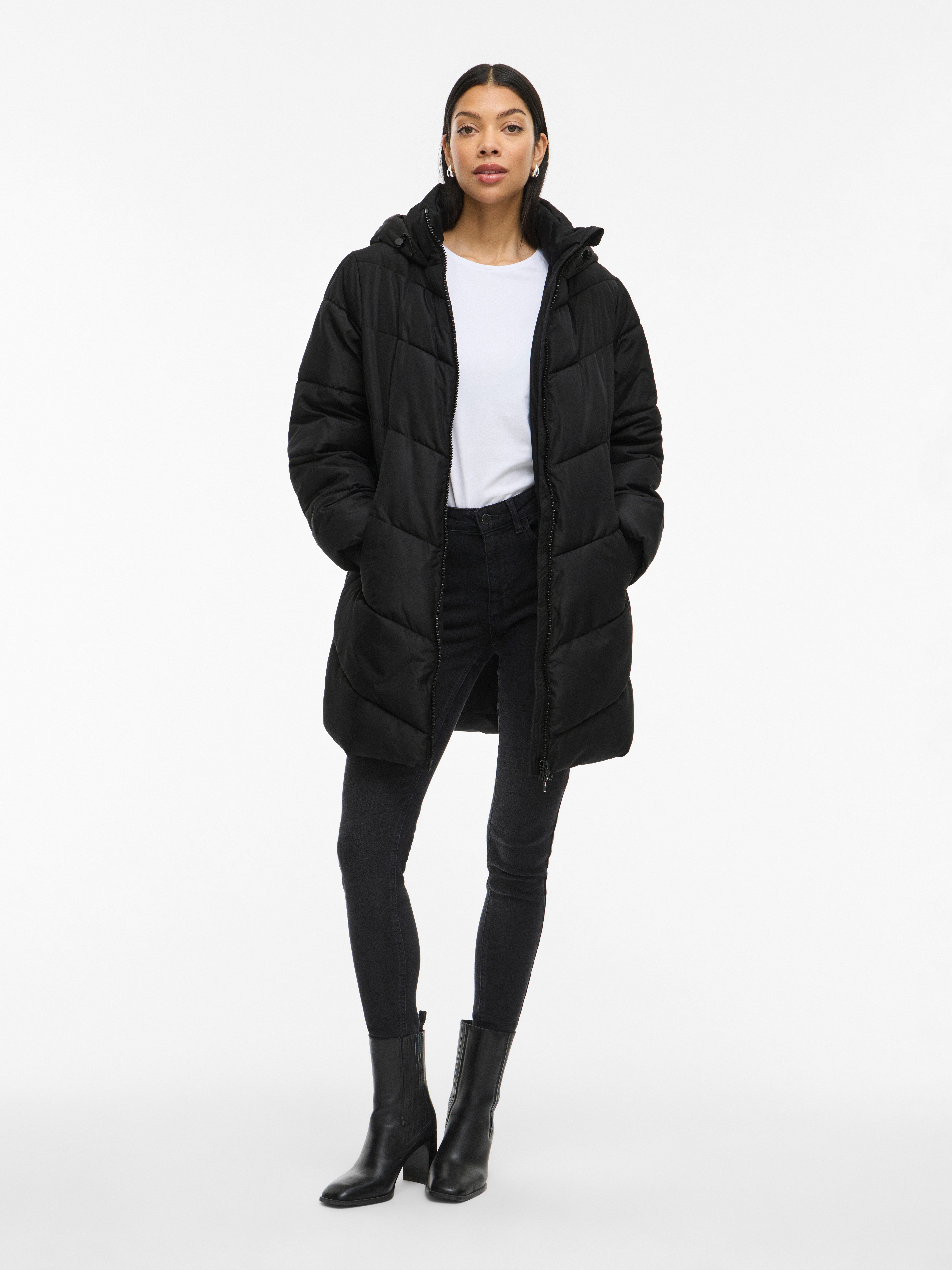 Vila Gewatteerde jas VIMILJA PADDED COAT - NOOS