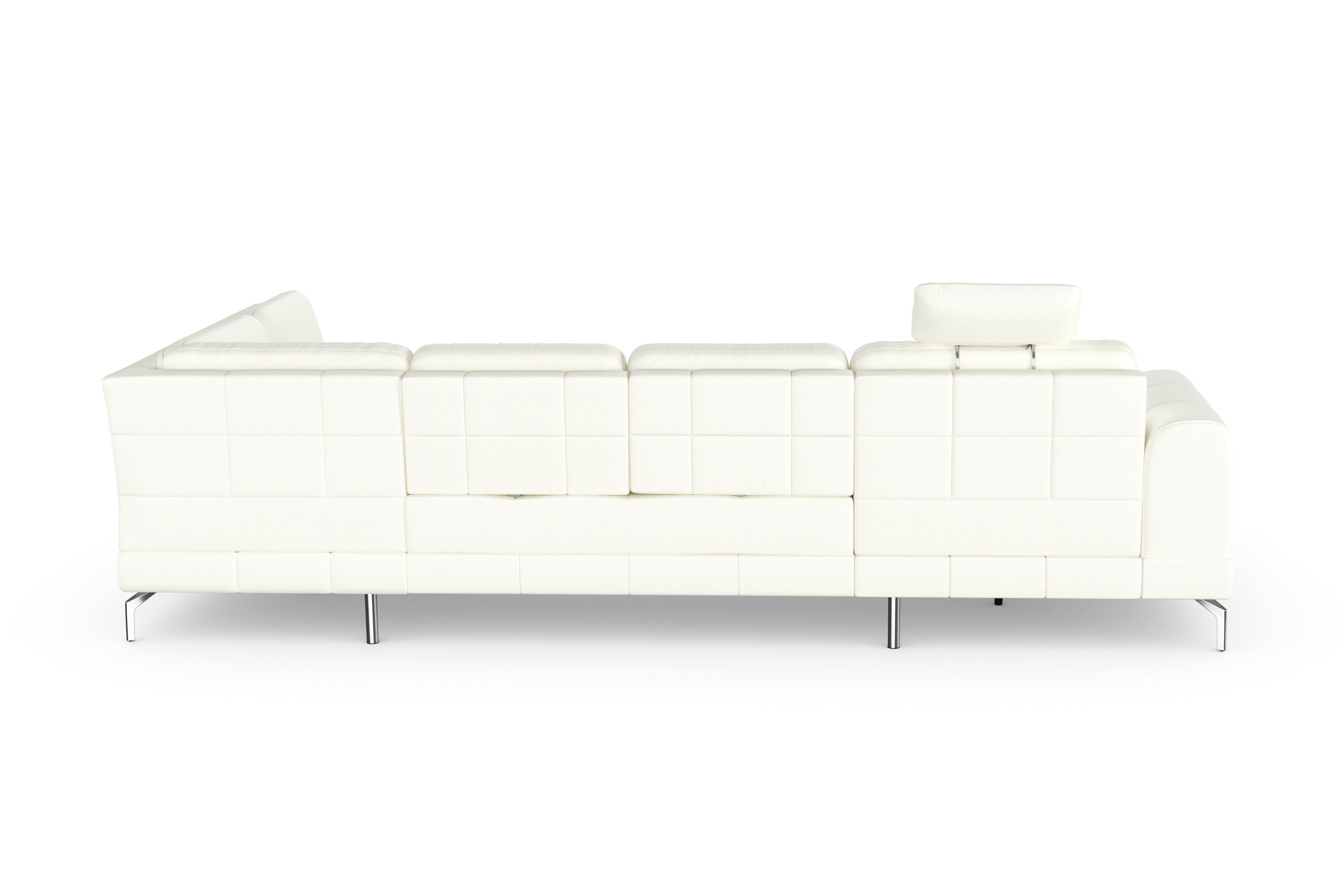 sit&more Zithoek Bendigo U-vorm inclusief zitdiepteverstelling, bodemvrijheid 15 cm, in 2 pootkleuren