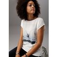 aniston selected shirt in de materiaalmix wit