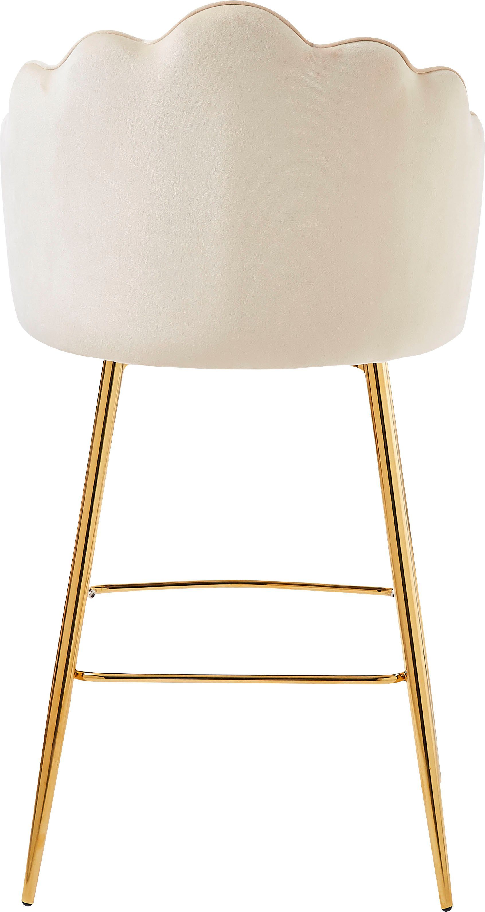 SalesFever Barkruk Clam opvallend schelpdesign