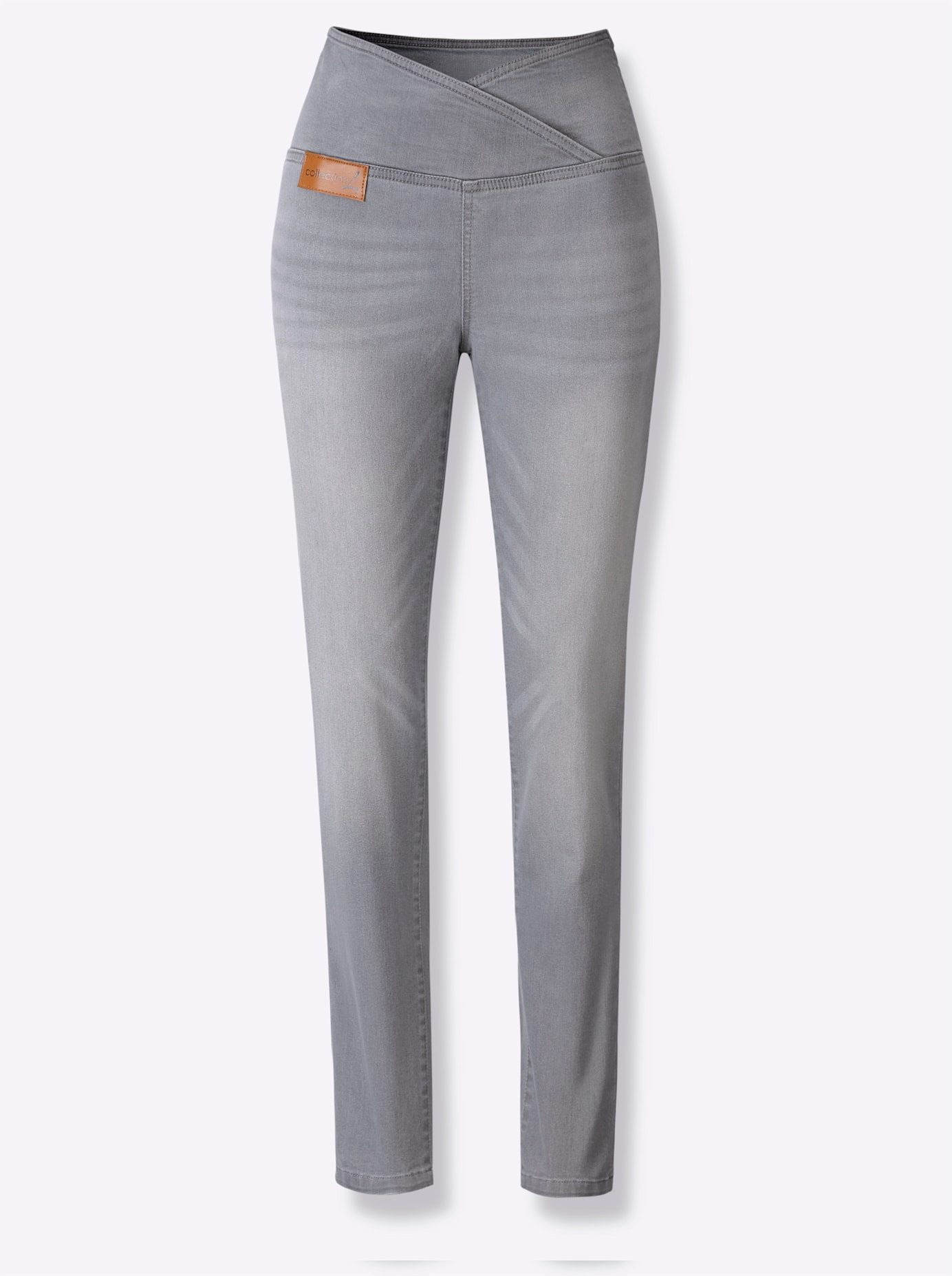 Casual Looks Comfortabele jeans dames skinny jeans maat 20 grijs