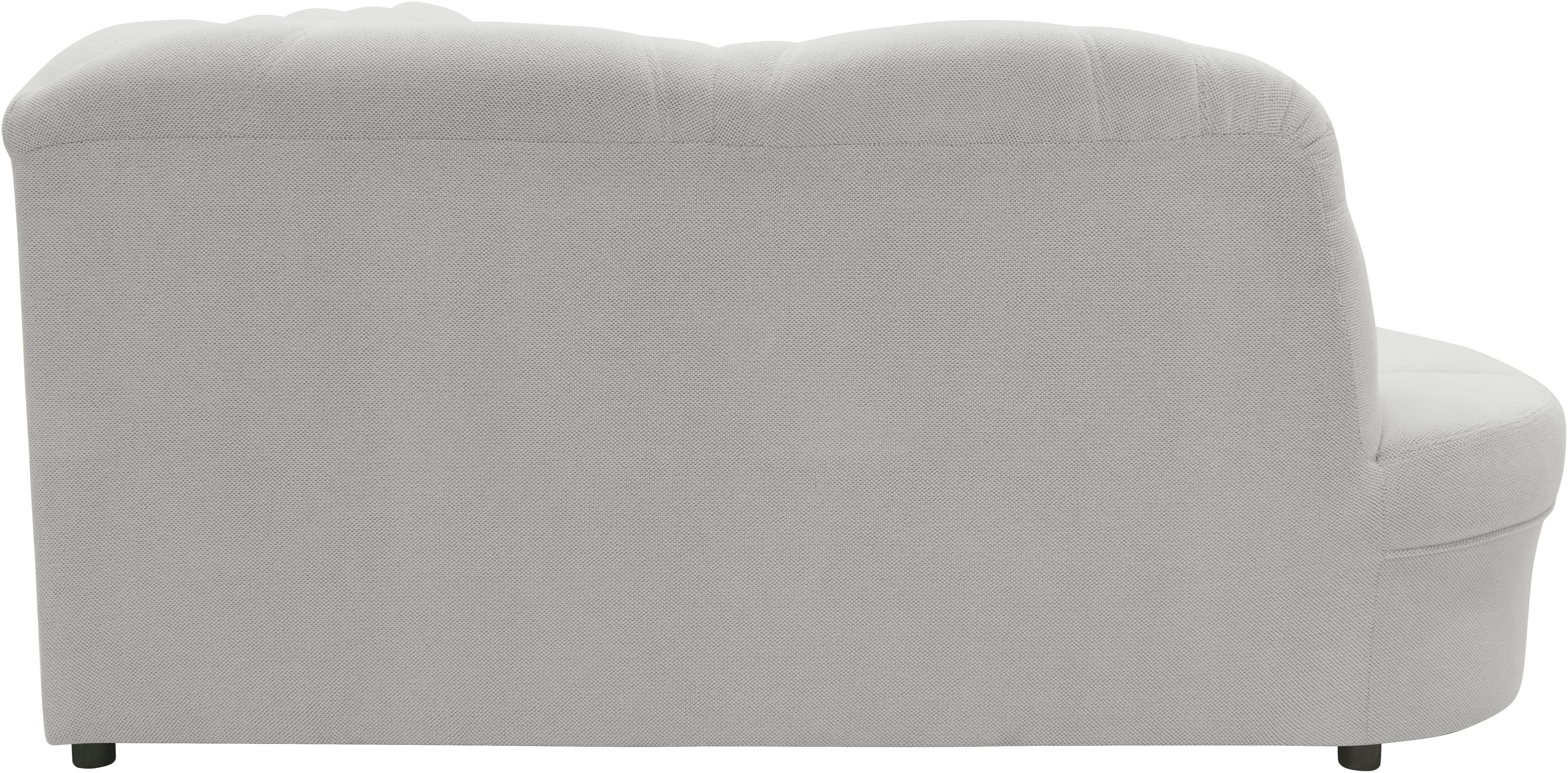 DOMO collection Zithoek Flores ook in leren bekleding, B/D/H: 293/180/86 cm, U-vorm (3 stuks)