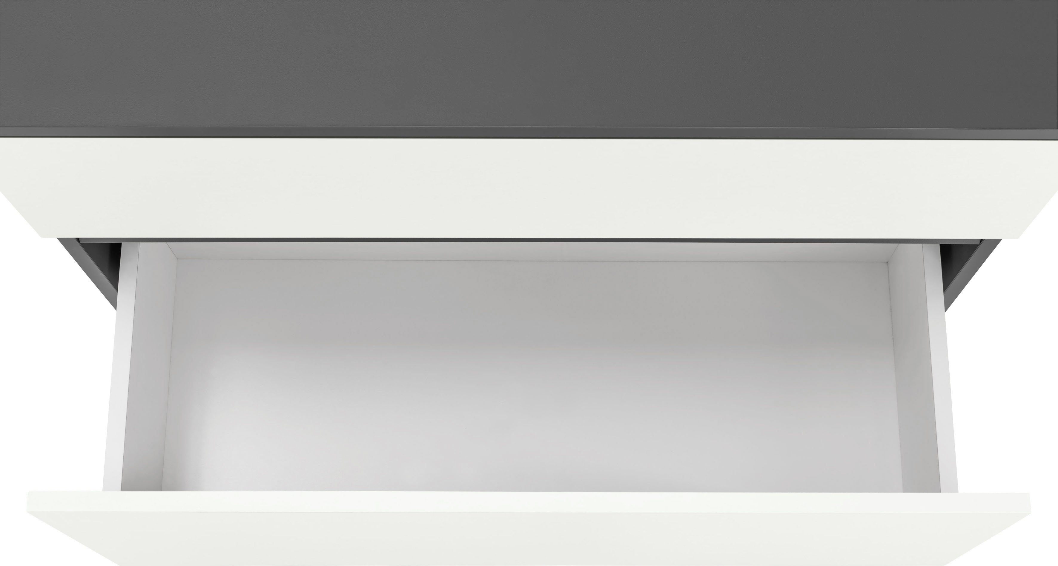 Home affaire Wastafelonderkast Wisla Sifon uitsparing, push-to-open functie, breedte 80 cm, hoogte 55 cm