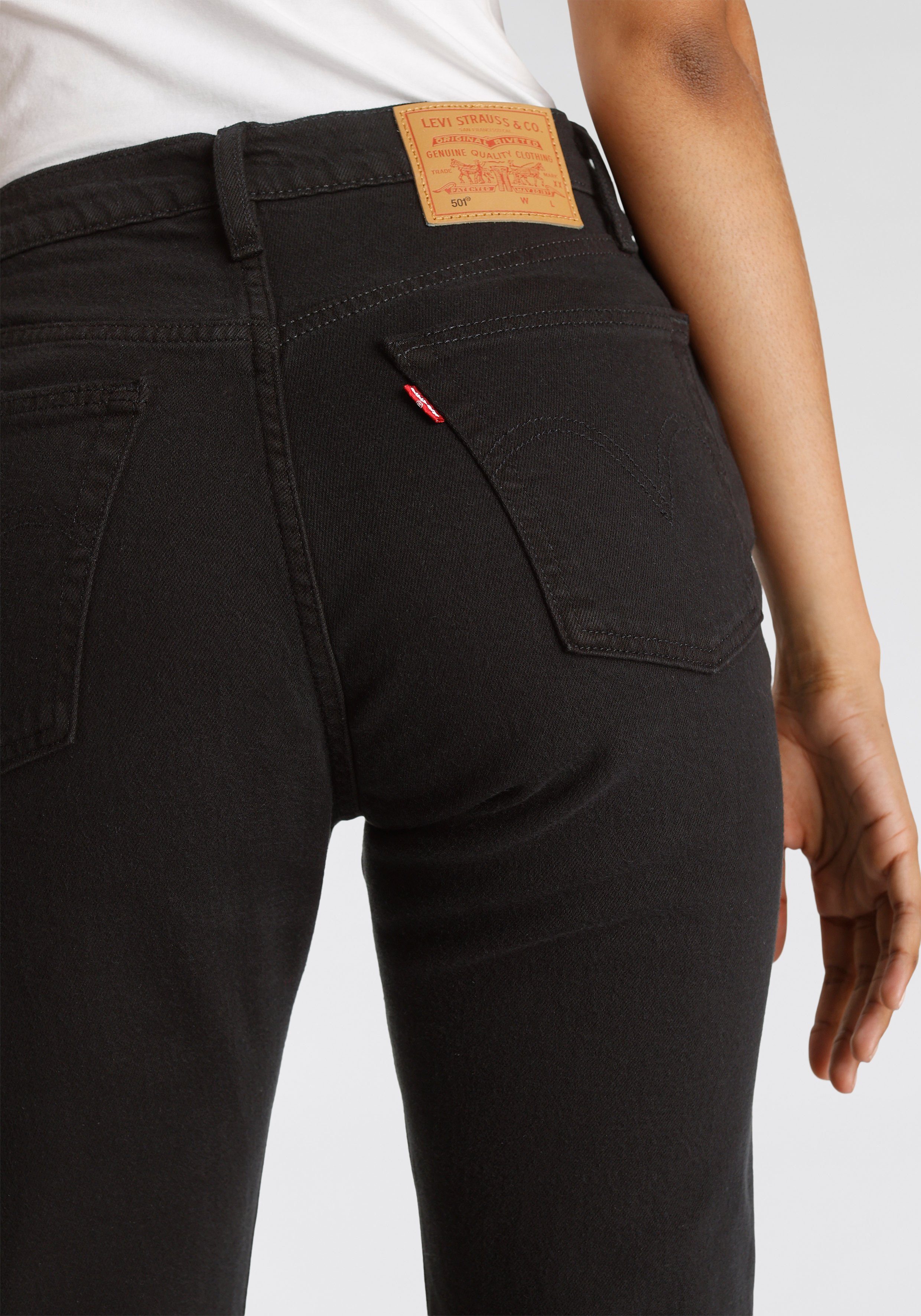 Levi's® 7/8 jeans 501 CROP 501 collectie, 5-pocket-stijl
