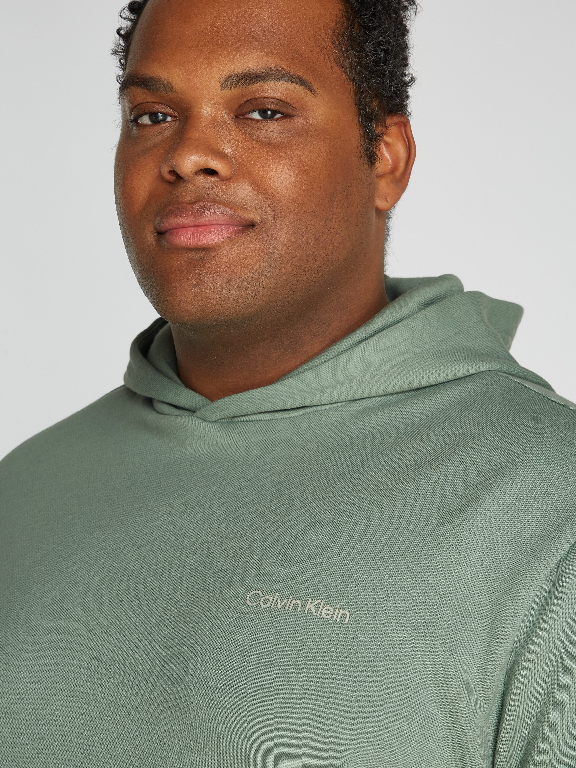Calvin Klein Hoodie BT_ENLARGERD BACK LOGO HOODIE