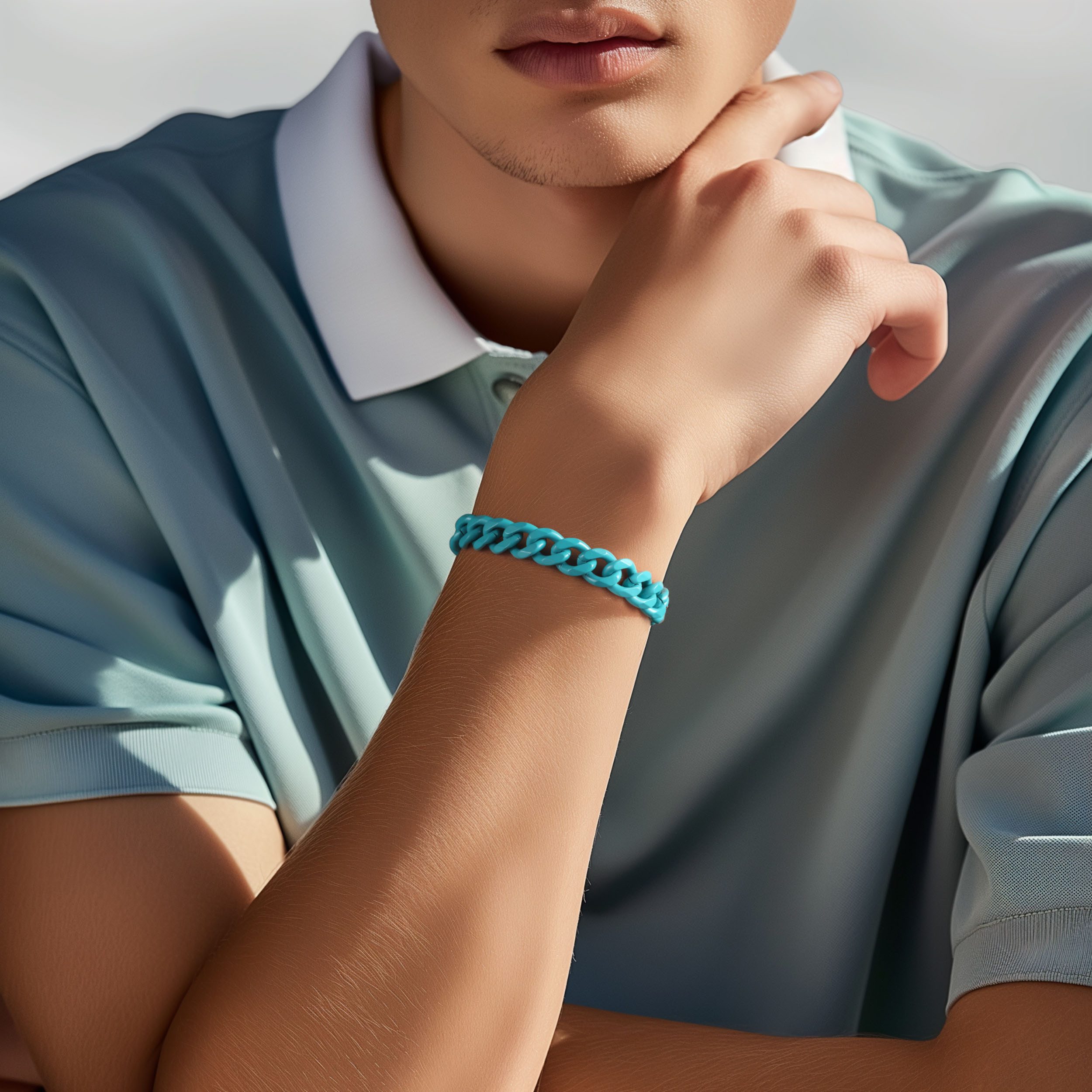 Firetti Armband Sieraad cadeau roestvrij staal armbanden armbandketting schakelketting kleur
