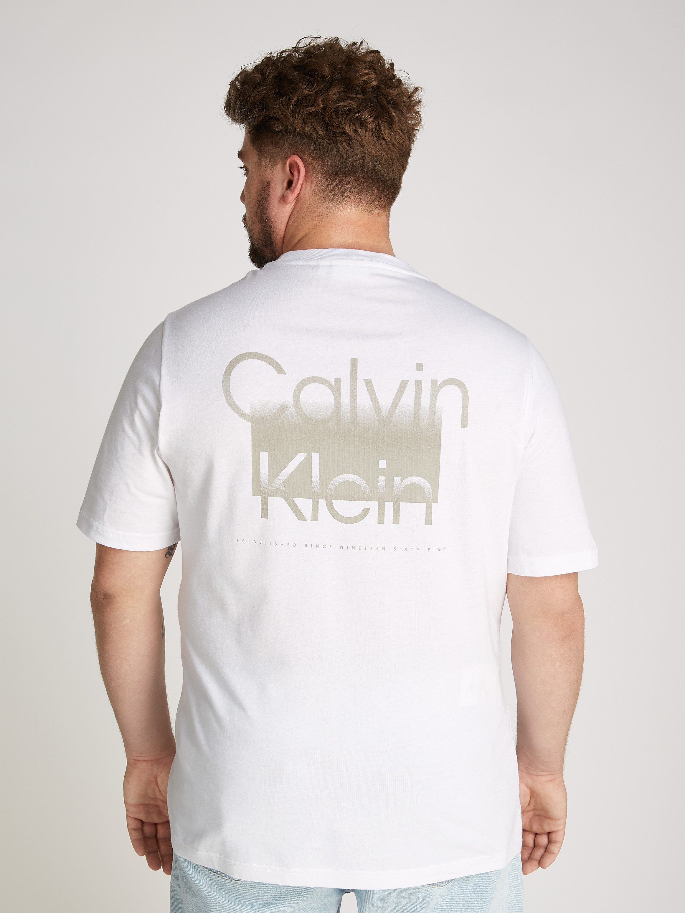 Calvin Klein T-shirt BT_ENLARGED BACK LOGO T-SHIRT
