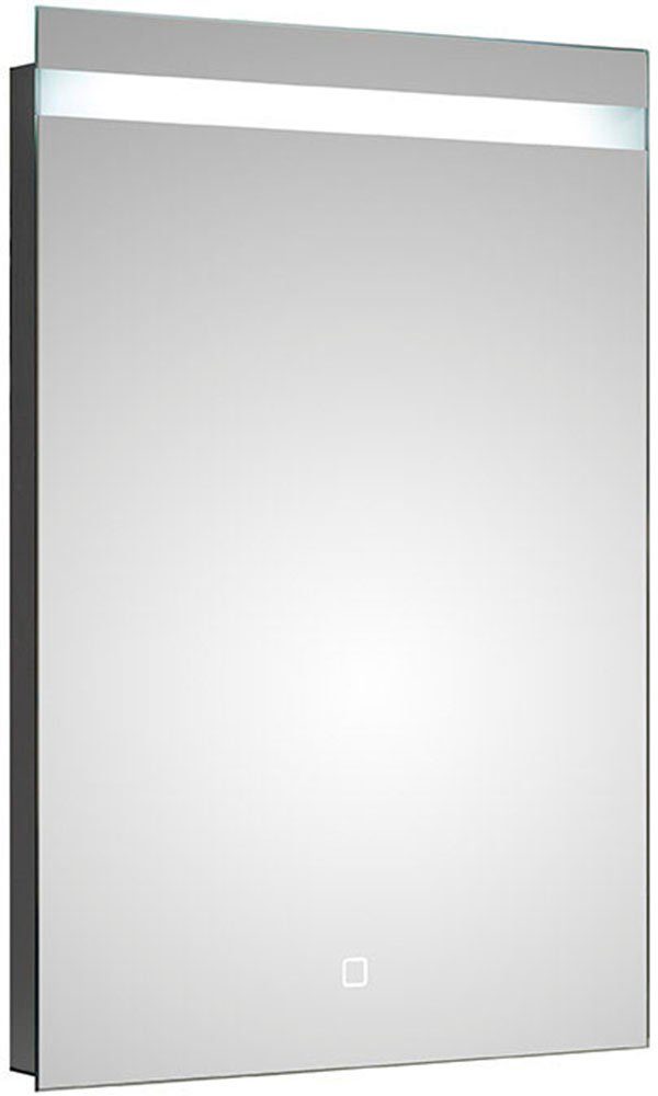 Saphir Badkamerserie Quickset 2-delig, wastafelonderkast met led-spiegel Wastafel 60 cm breed, inclusief deurdemper, 2 deuren, badset (2-delig)