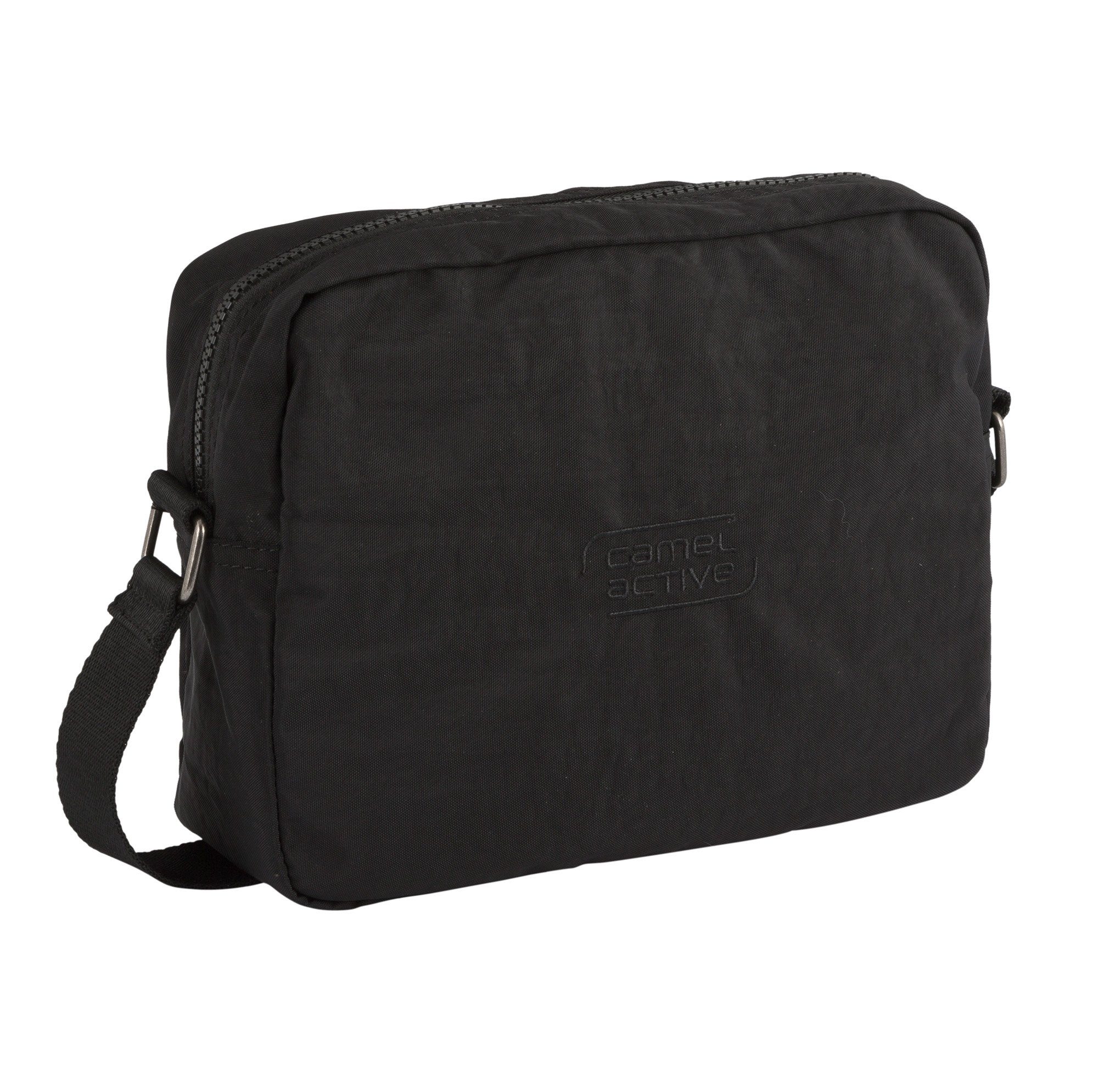 camel active Schoudertas Journey van licht robuust nylon, functioneel perfect voor alle levensomstandigheden