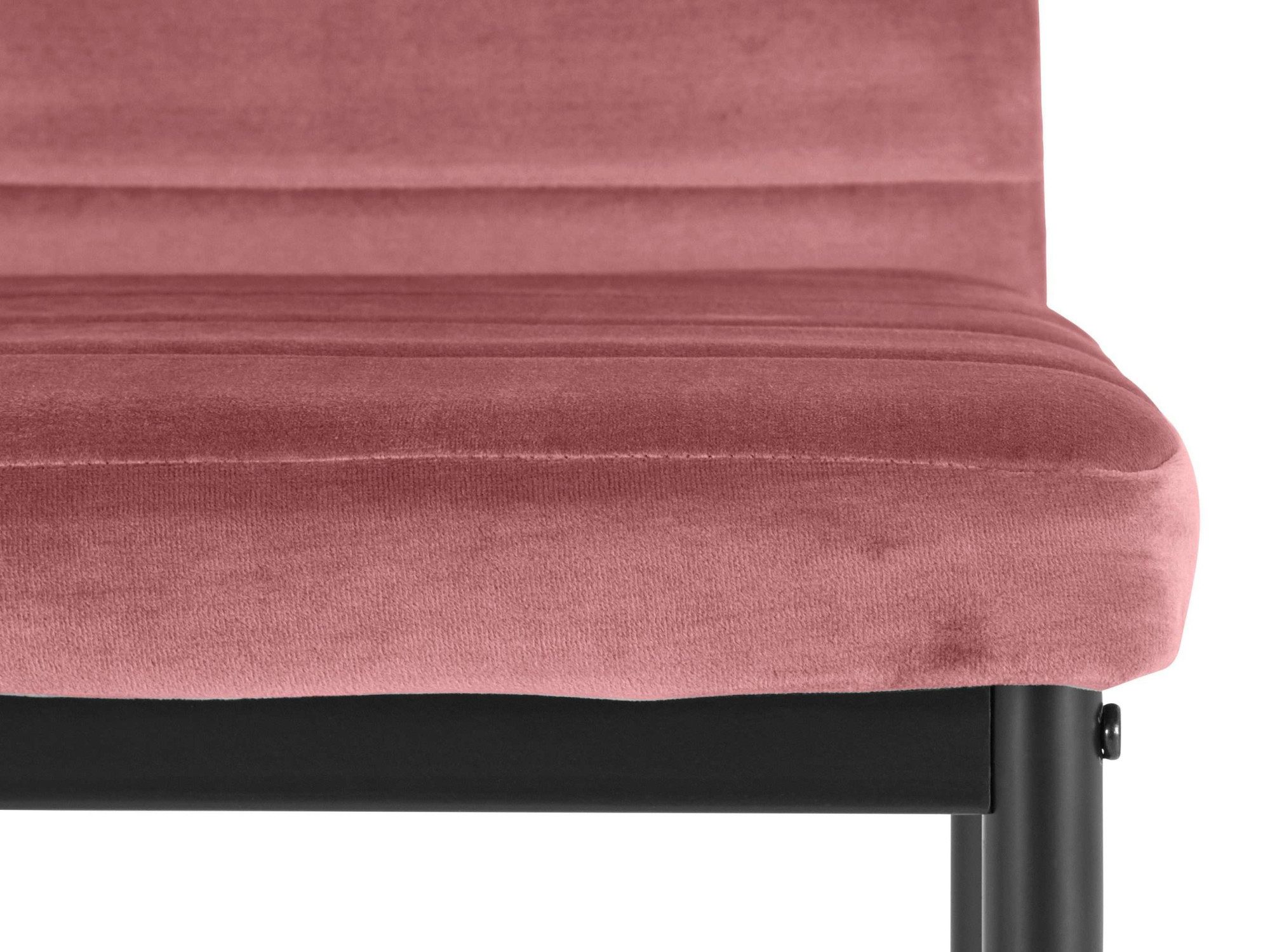 INOSIGN Eethoek Silvi-Mandy Glazen tafel 110x110 cm met 4 stoelen (velours stof), frame van metaal (set, 5-delig)