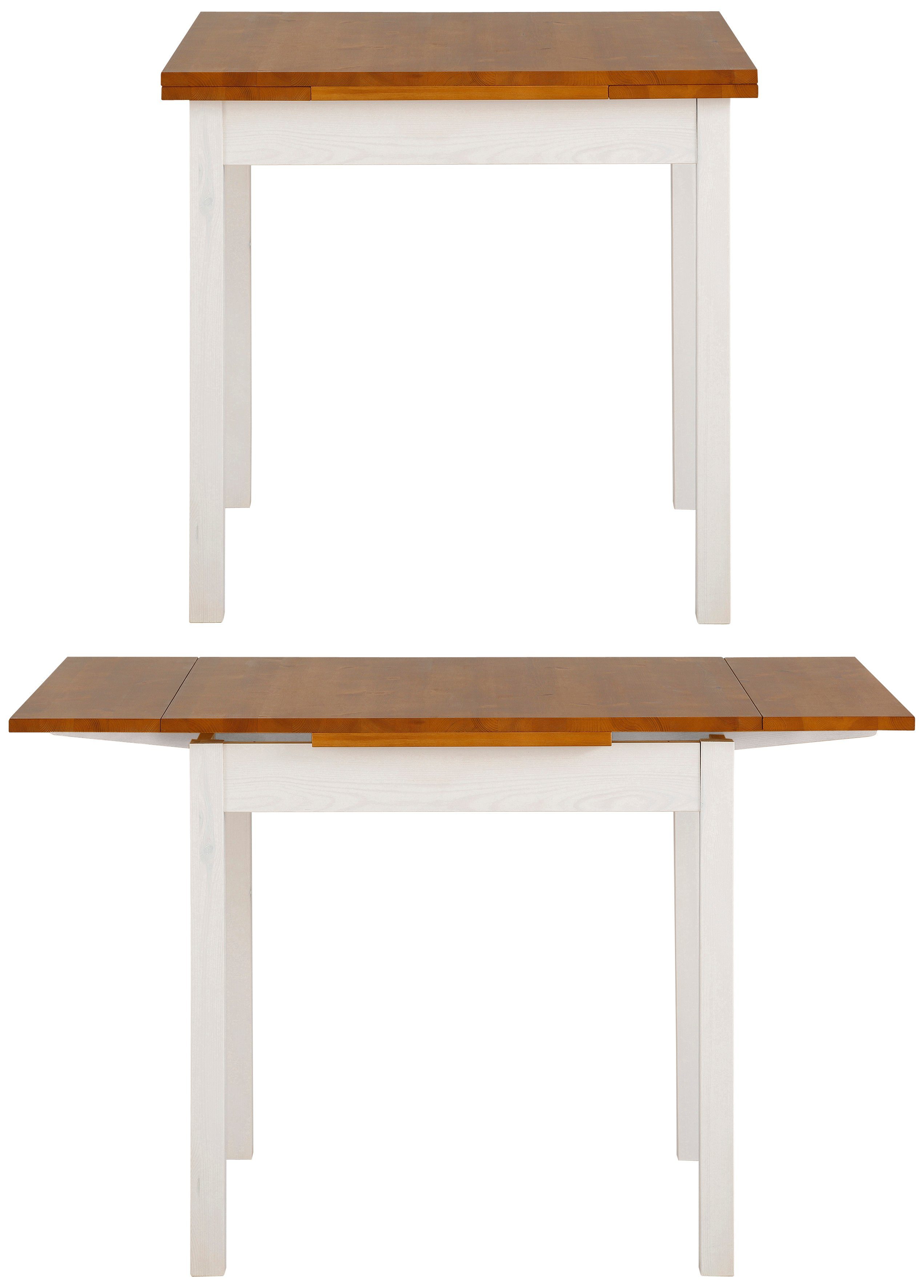 Home affaire Eettafel Maike, TOPSELLER! Home affaire, breedte 80 cm, met uittrekfunctie