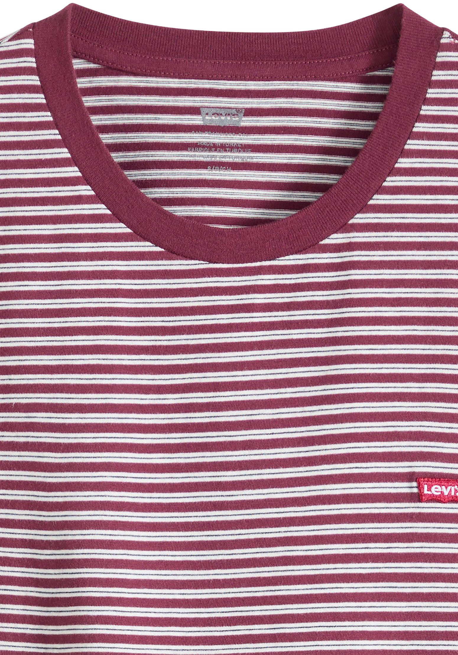 Levi's® T-shirt The Perfect Tee met klein logoborduursel
