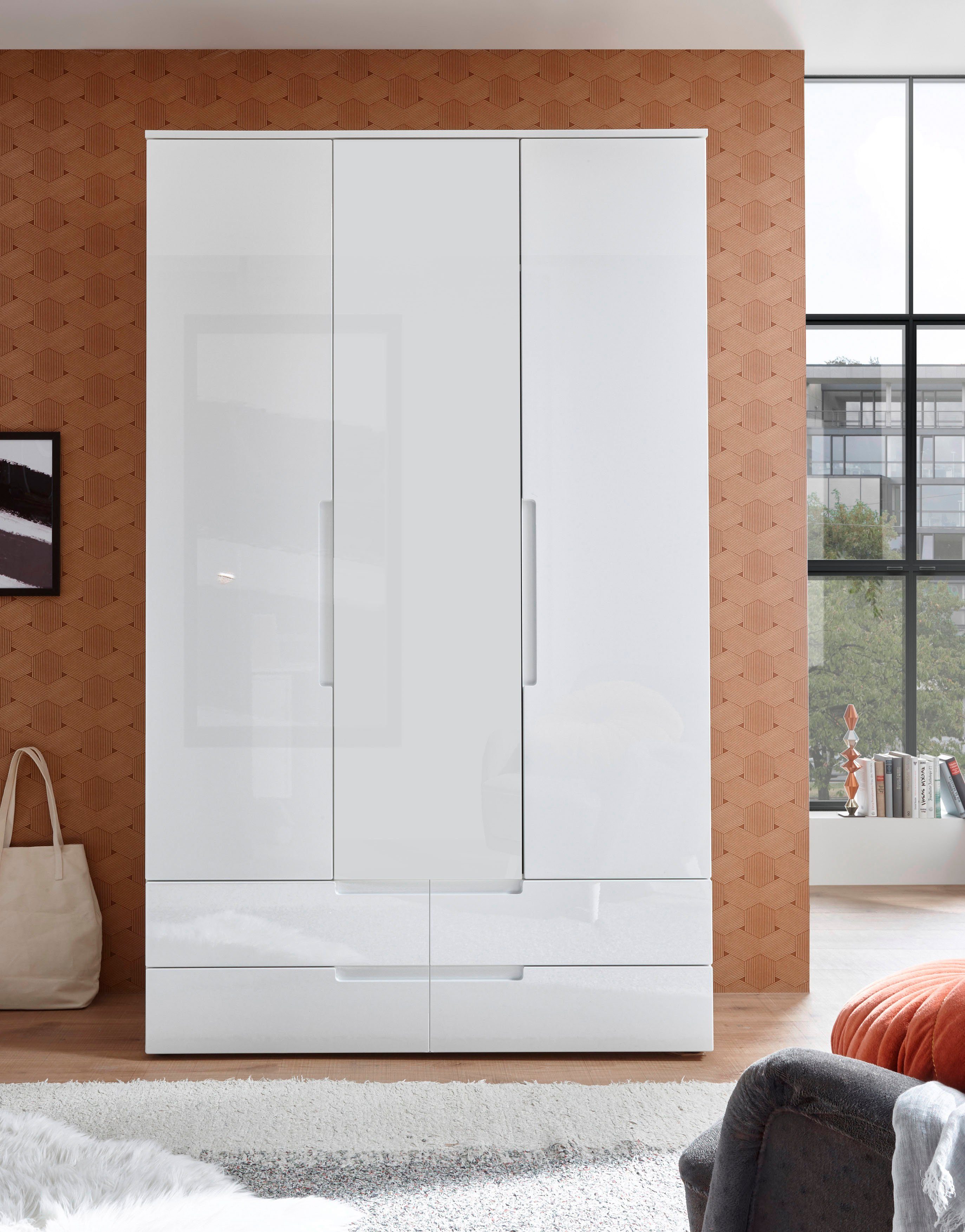 Schlafkontor Draaideurkast Spice met hoogglansfront