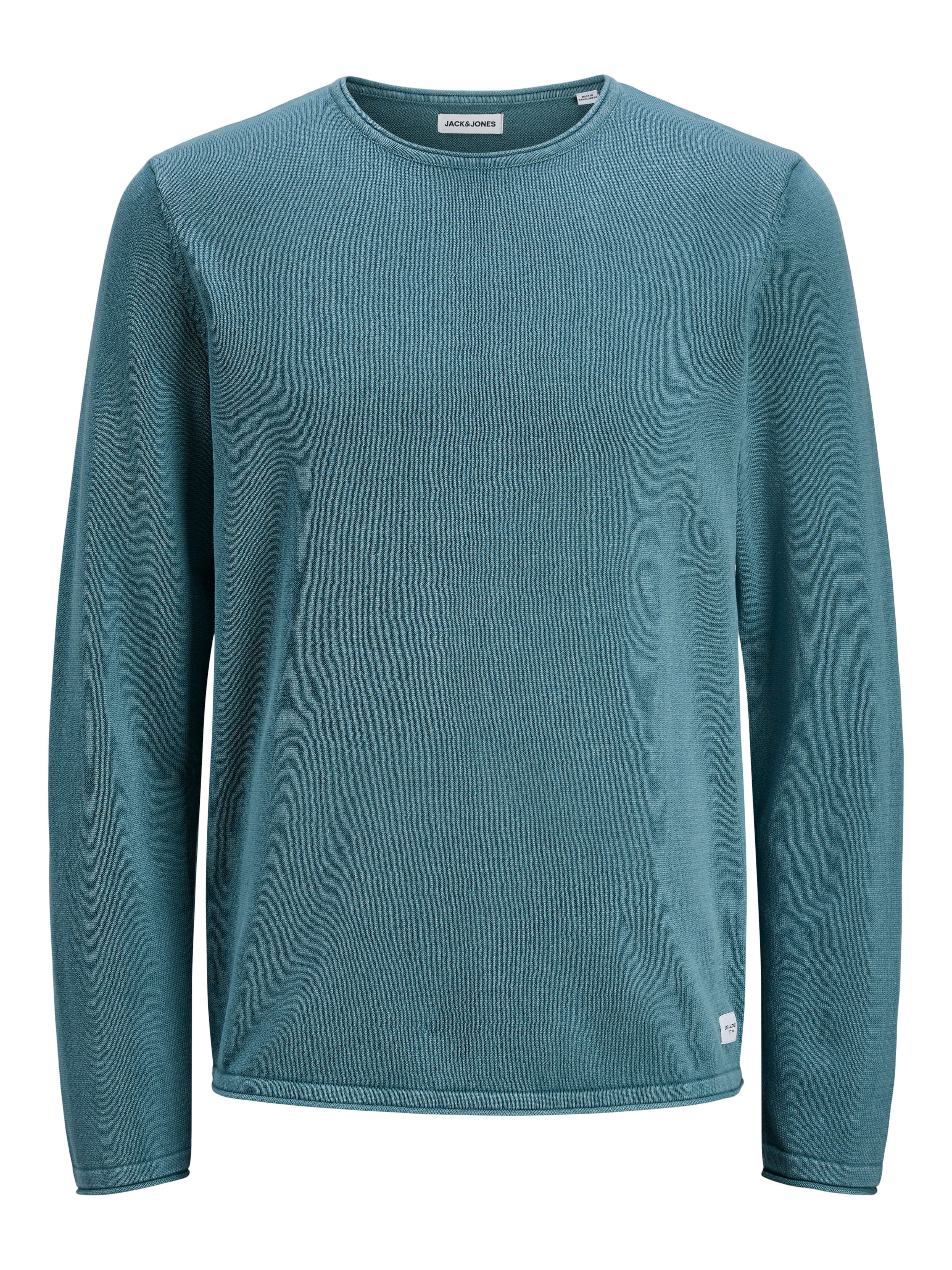 Jack & Jones Gebreide trui JJELEO KNIT CREW NECK NOOS