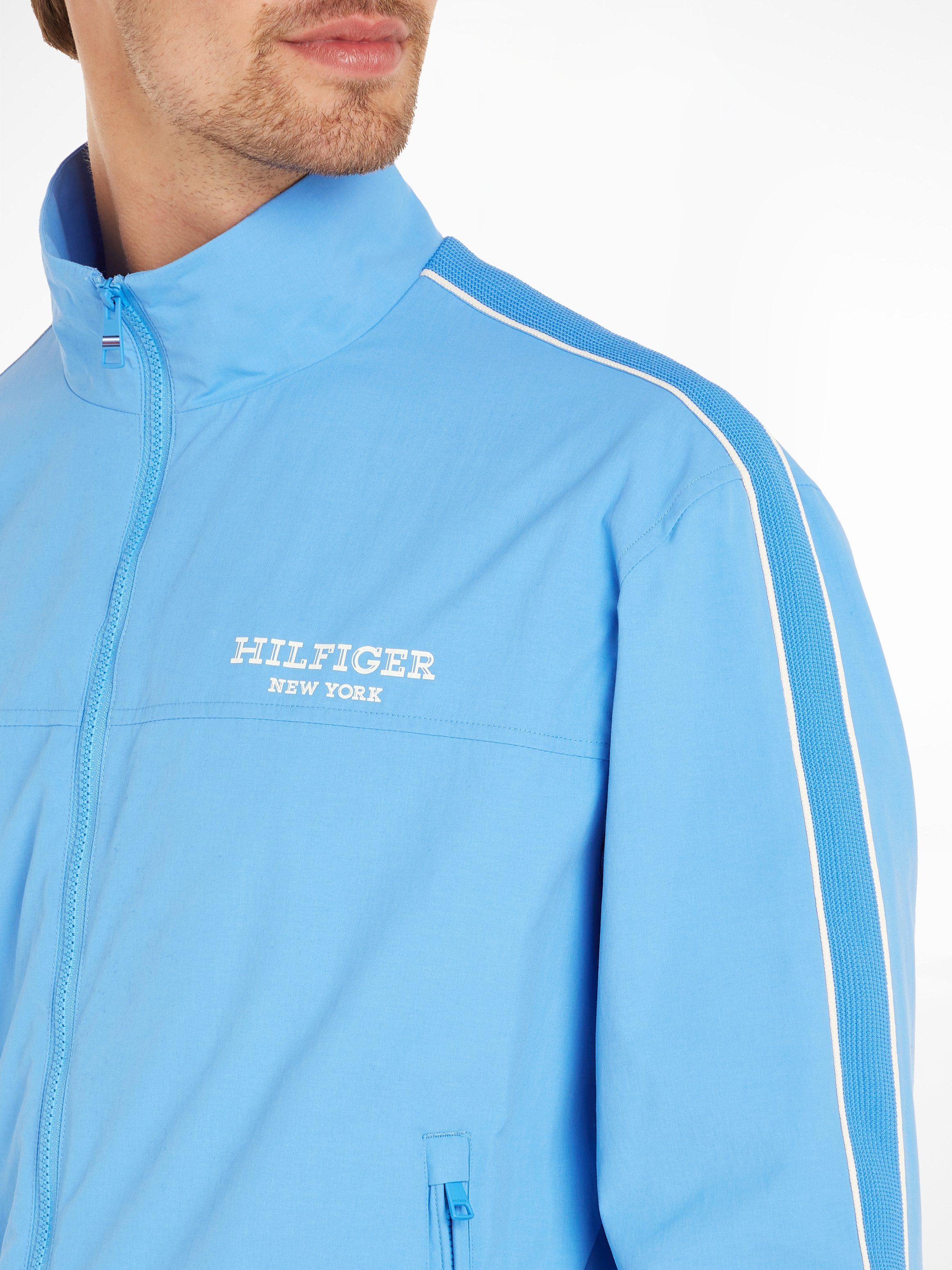 Tommy Hilfiger Windbreaker STRIPE TRACK JACKET met zijlijke contraststrepen op de mouwen