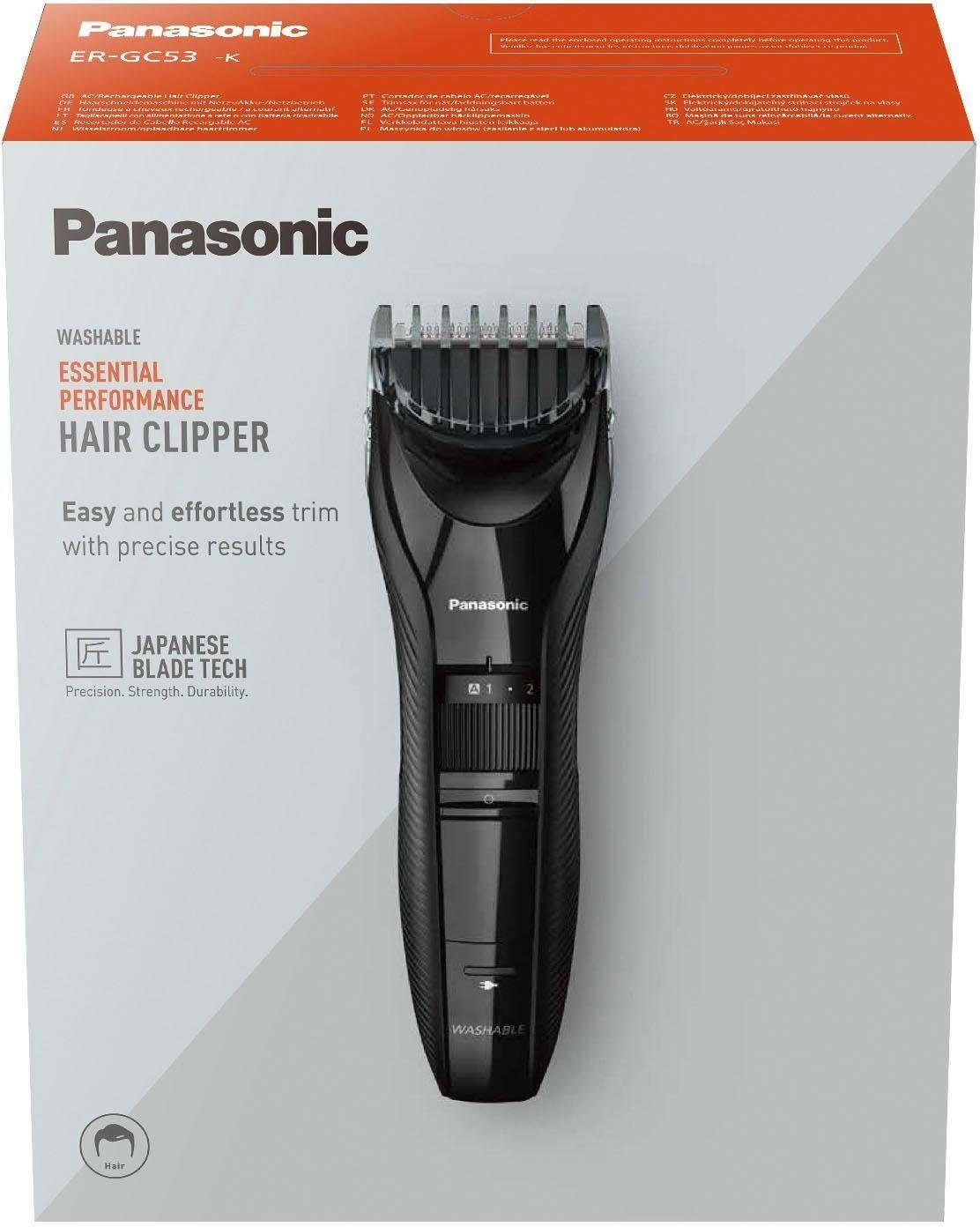 Panasonic Tondeuse ER-GC53-K503 19 snijlengten